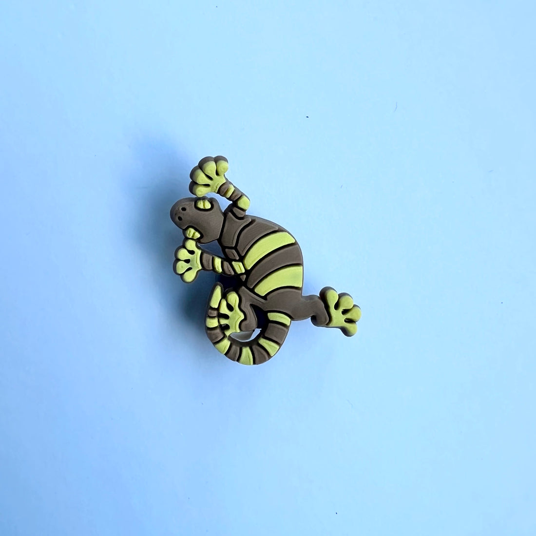 Yellow Gecko Charm