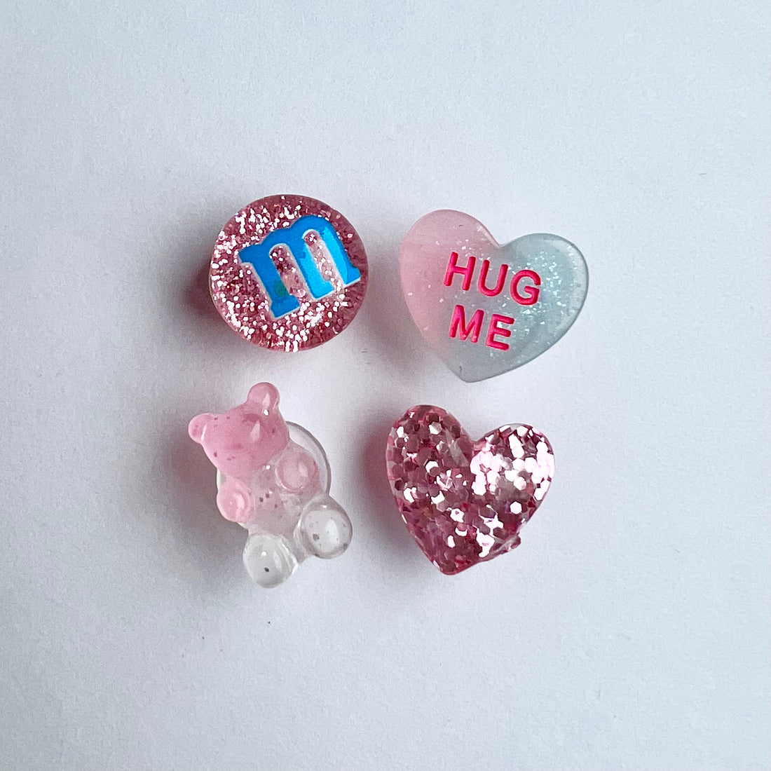 The Pink Glitter Charms Pack