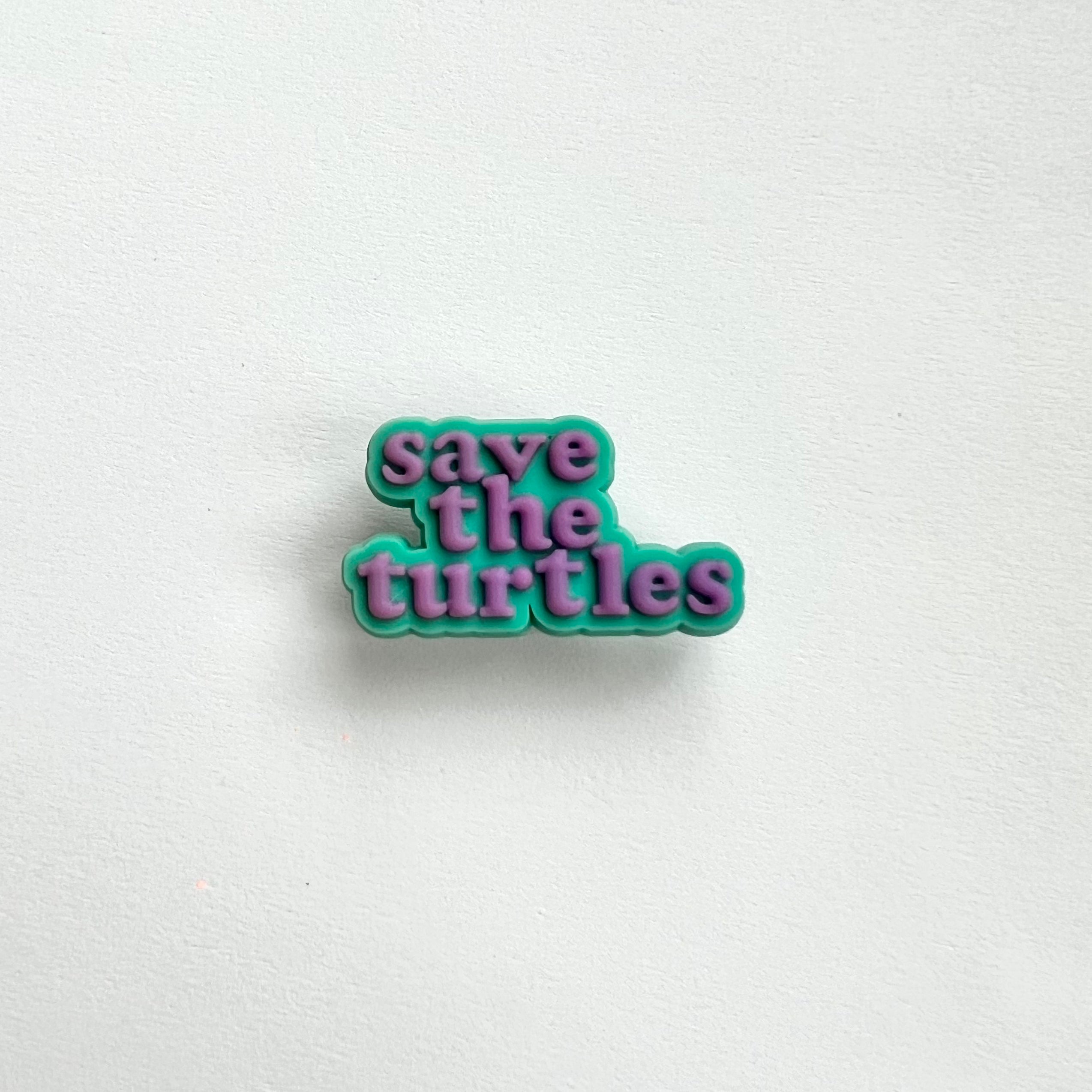 Save The Turtles Charm