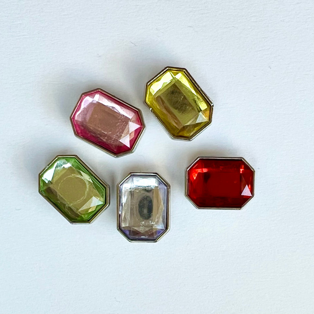 The Rectangular Gemstone Charms Pack