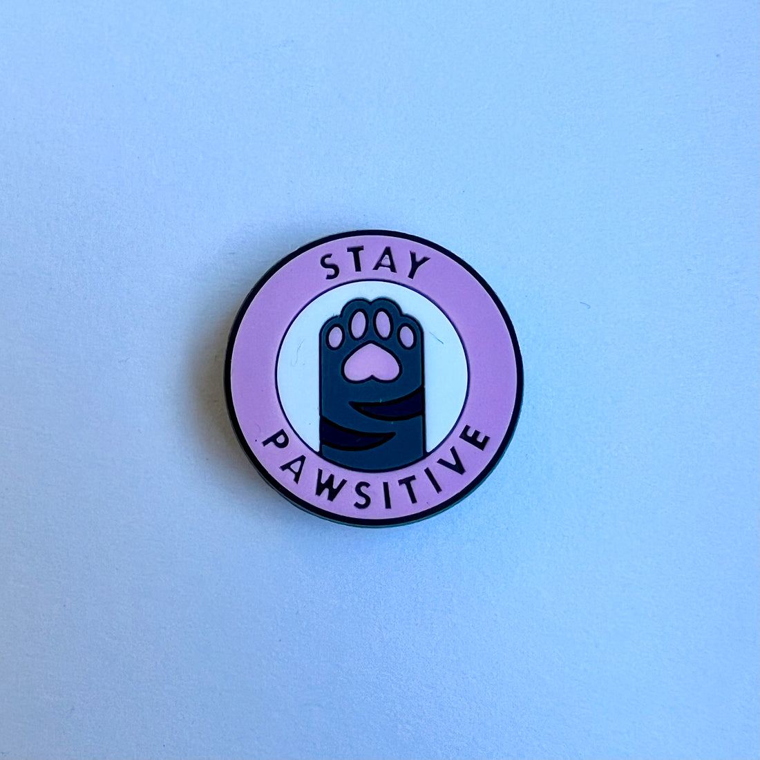 Stay Pawsitive Charm