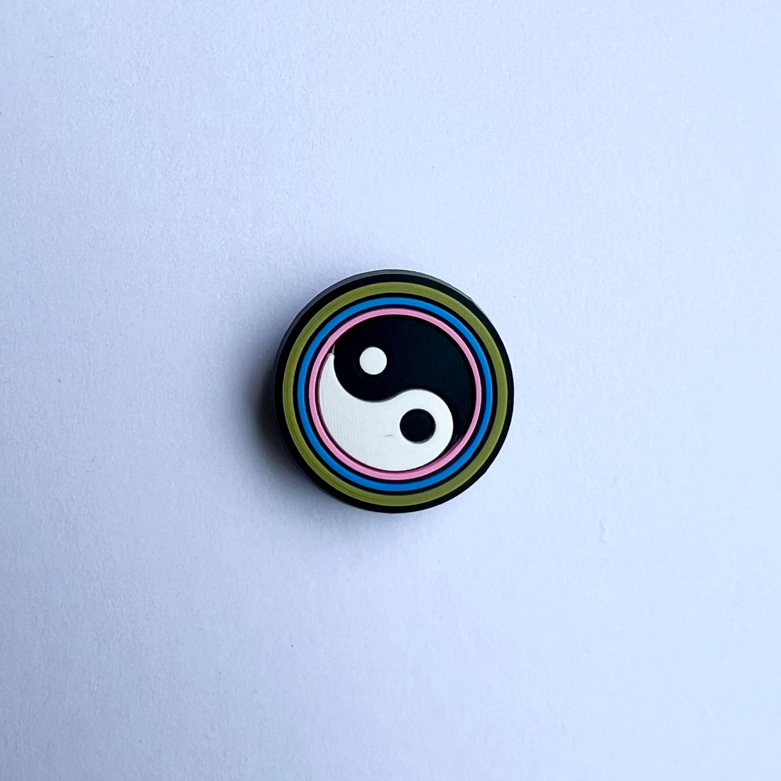 Coloured Yin and Yang Charm