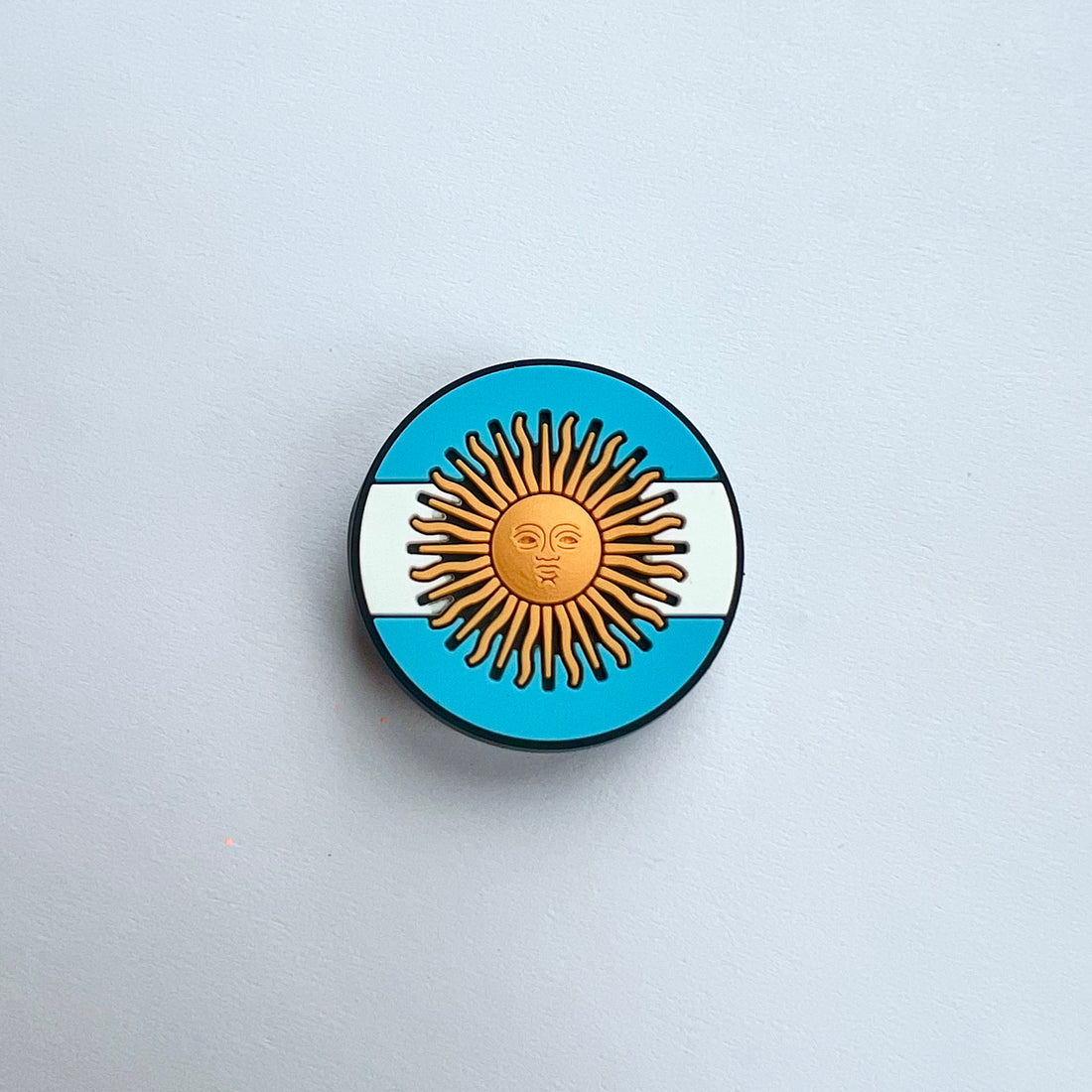 Argentina Circle Flag Charm