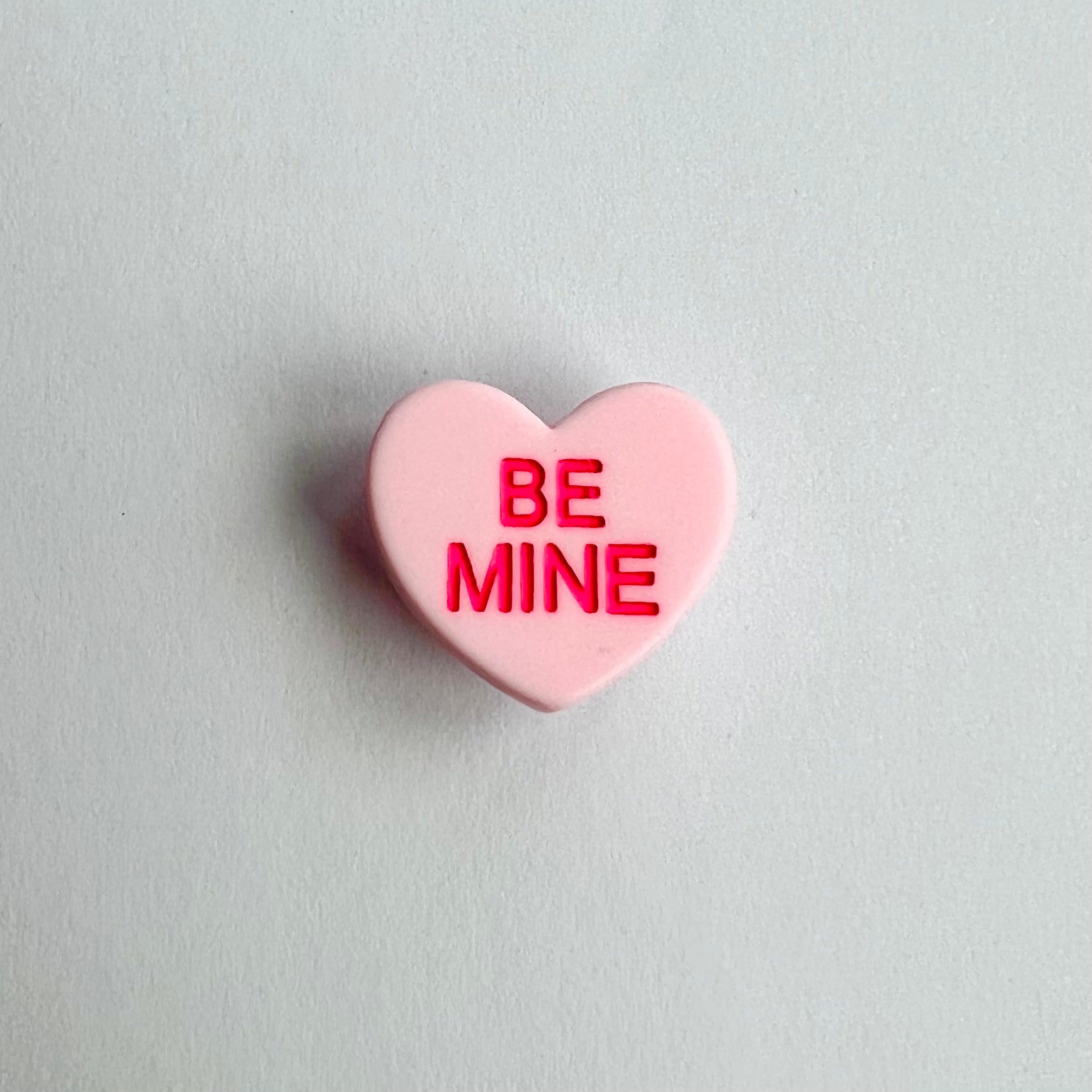 Be Mine Candy Heart - Pink Charm