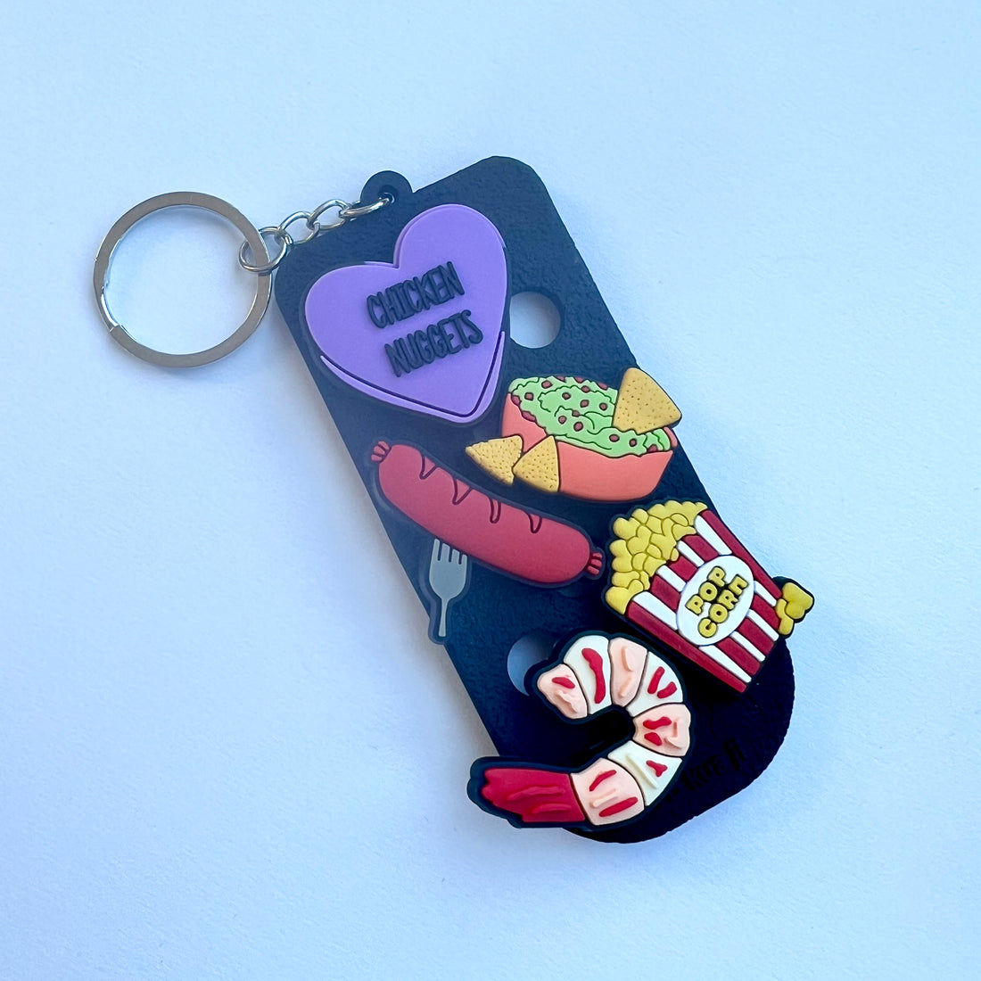 Foodie Charmed Keyring