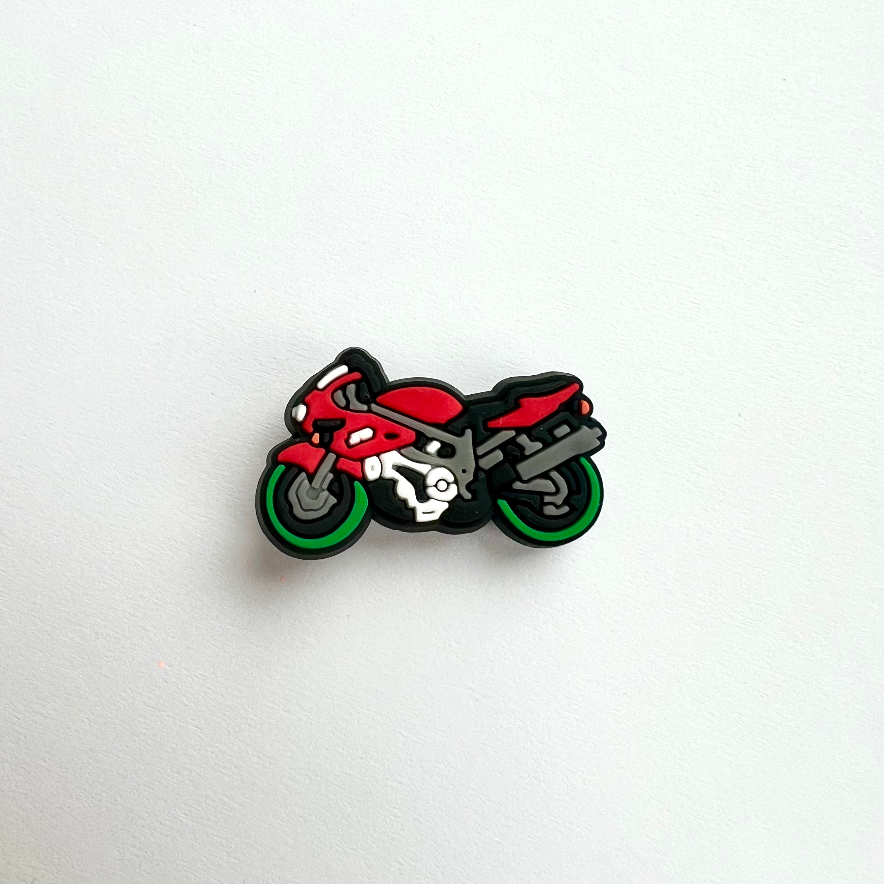Red Motorbike Charm