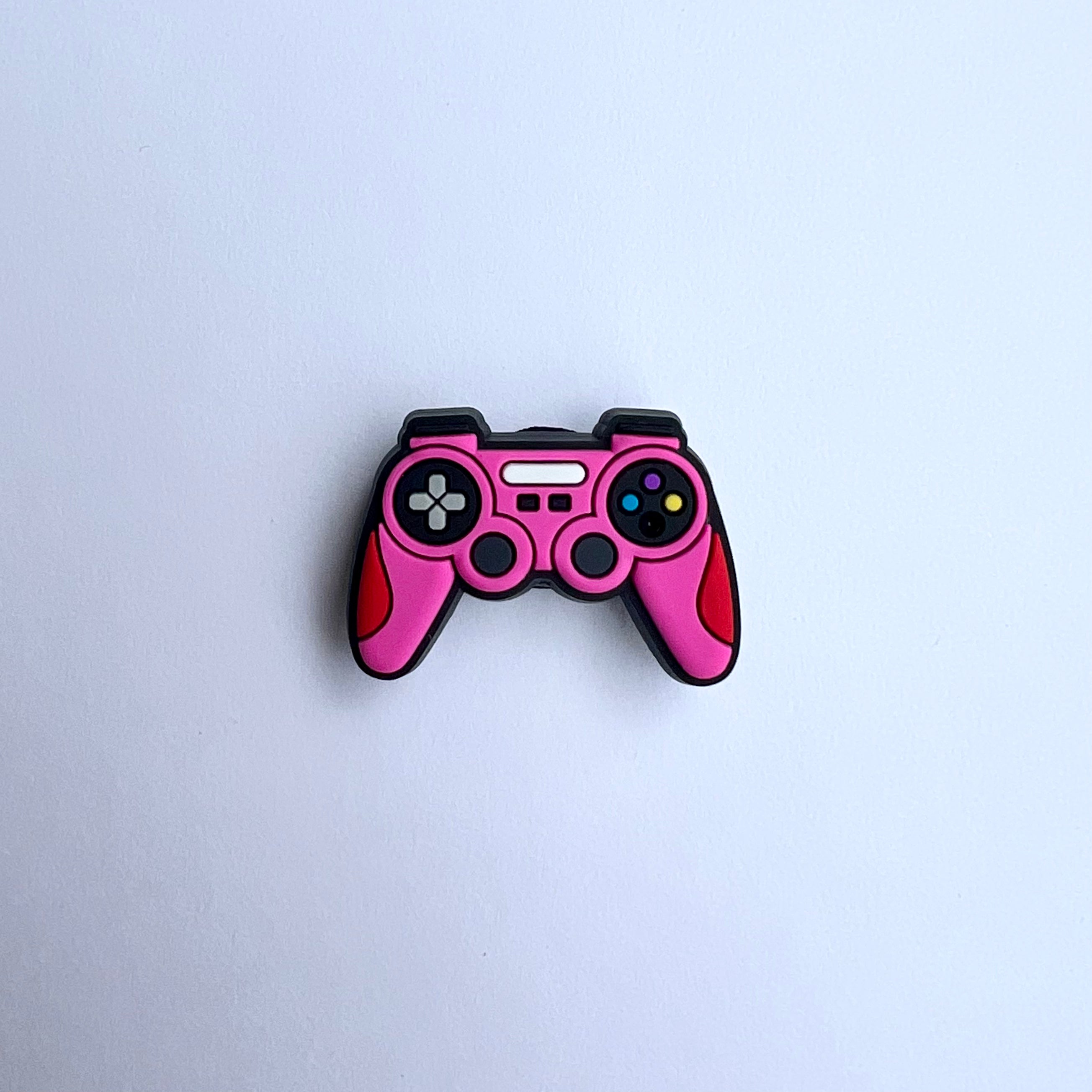 Pink Gamer Remote Charm