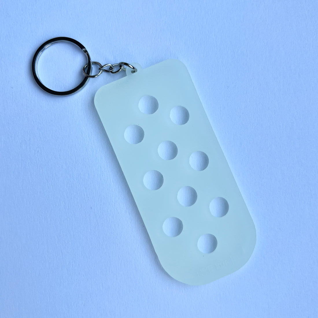 Charm Keyring - Glow In The Dark