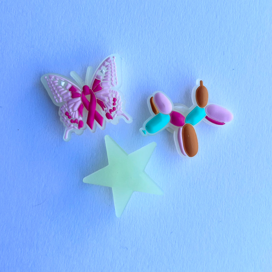 Pink Glow In The Dark Pack Charm