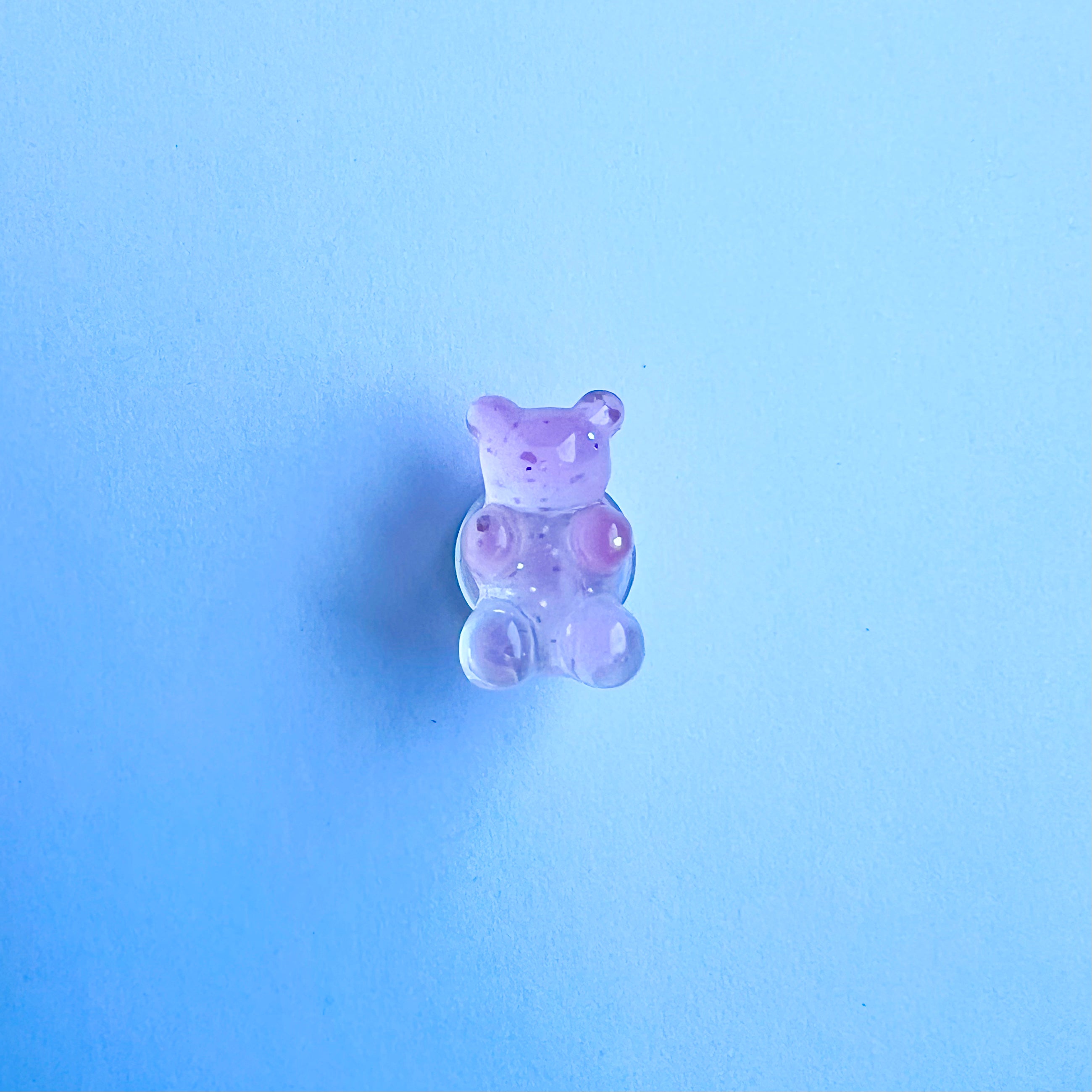 Glitter Gummy Bear - Pink Charm
