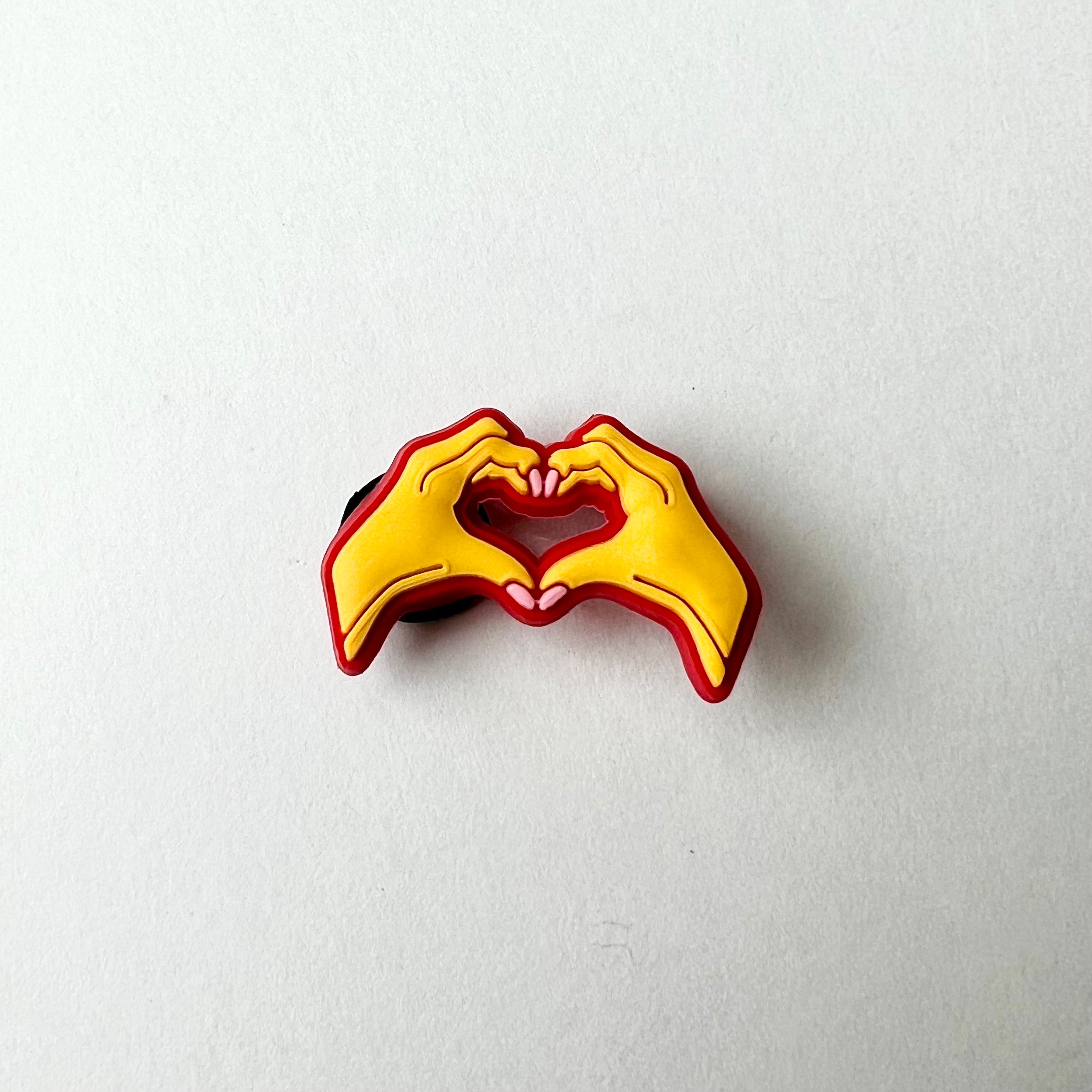 Love Heart Hands Charm