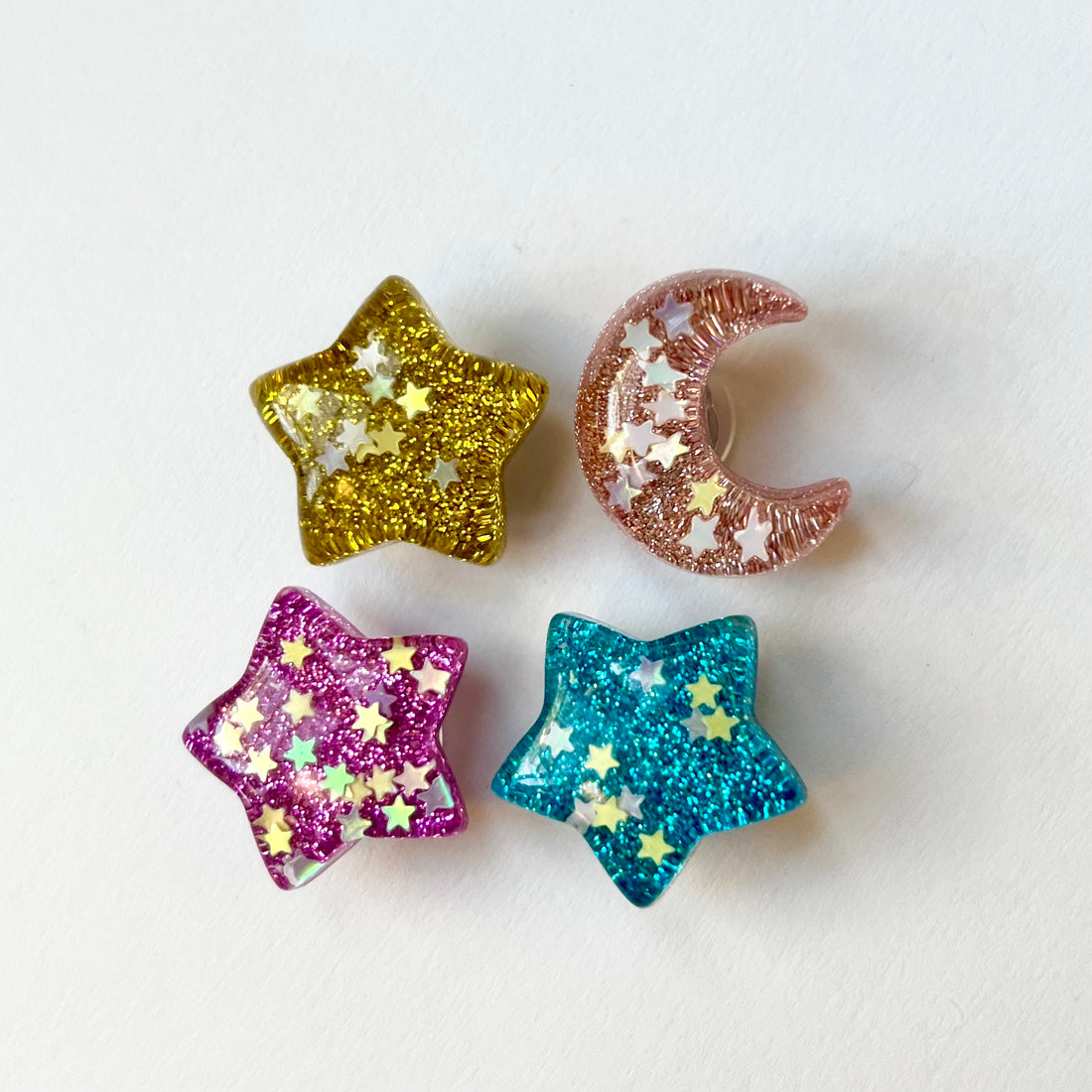 The Glitter Stars Charms Pack