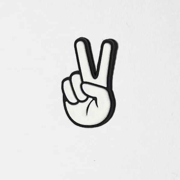 Peace Out Charm