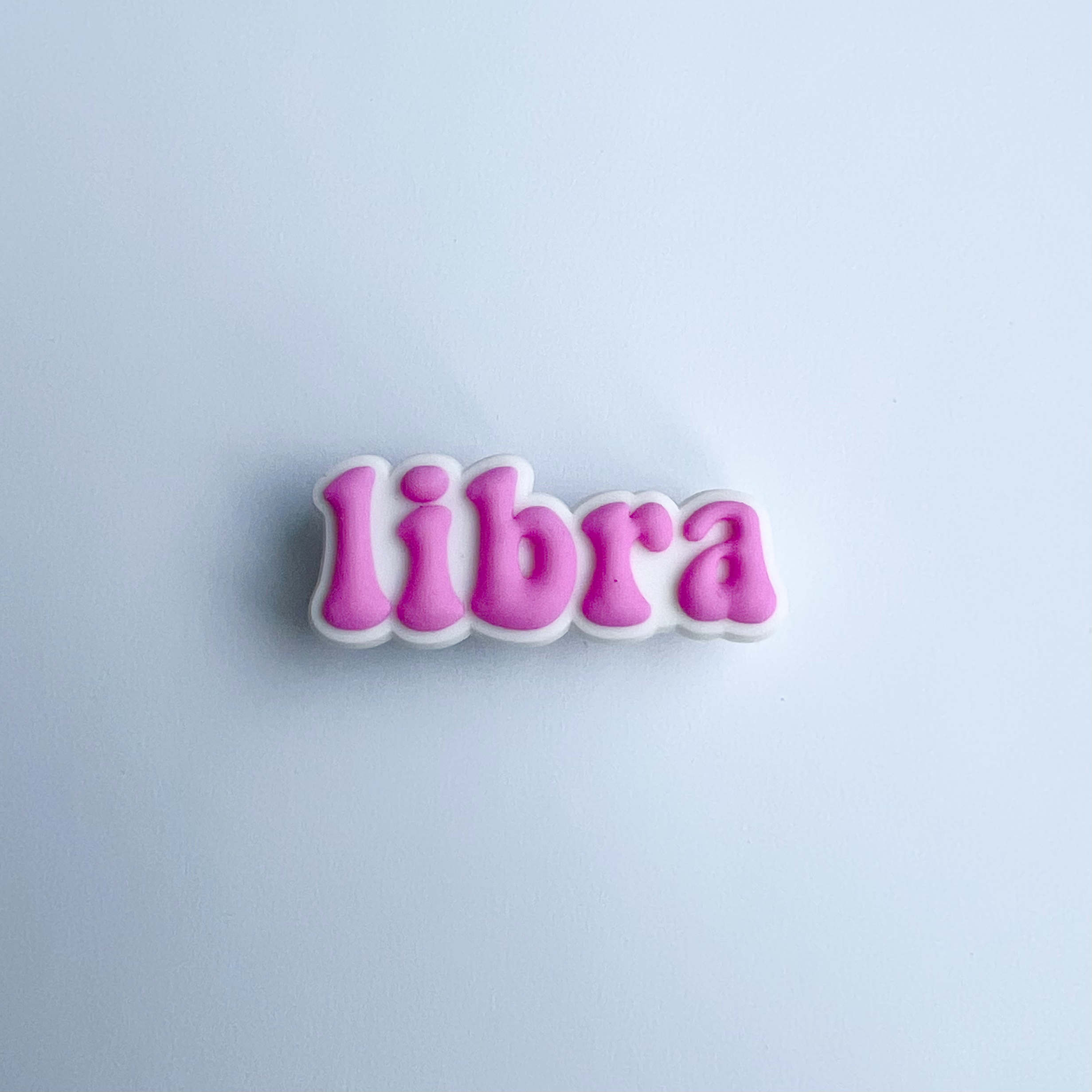 Pink Libra Charm