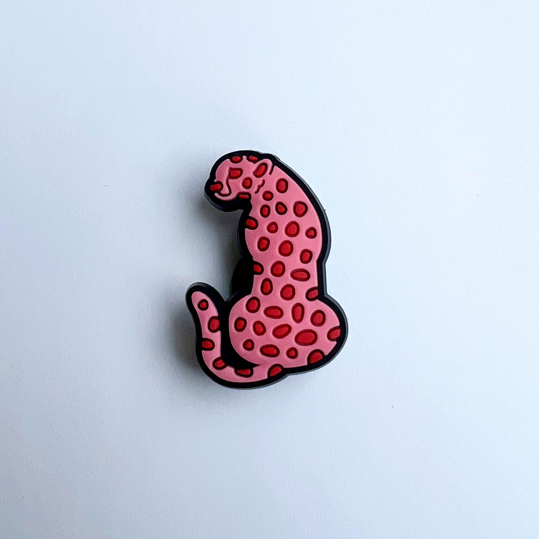 Pink Leopard Charm