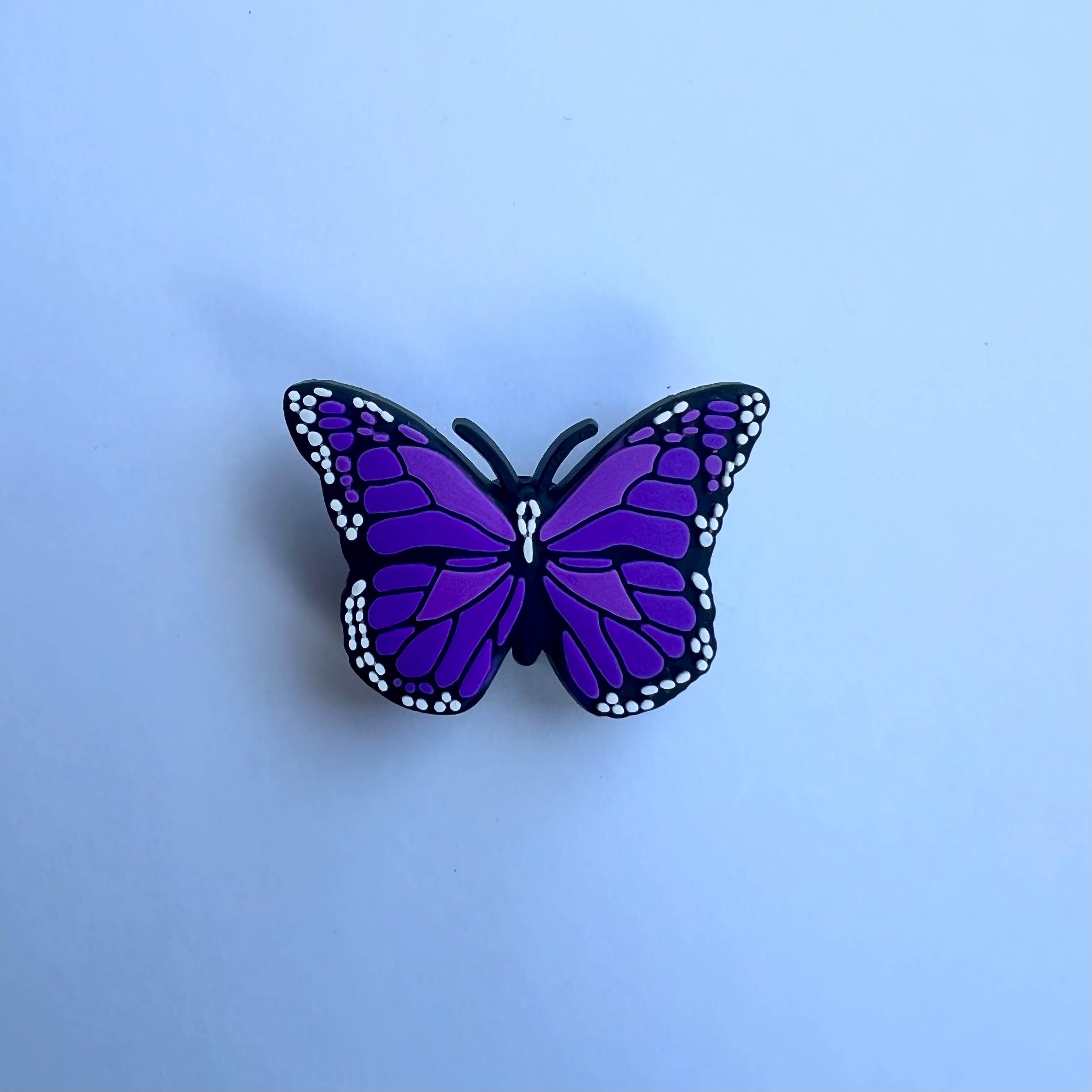 Purple Butterfly Charm