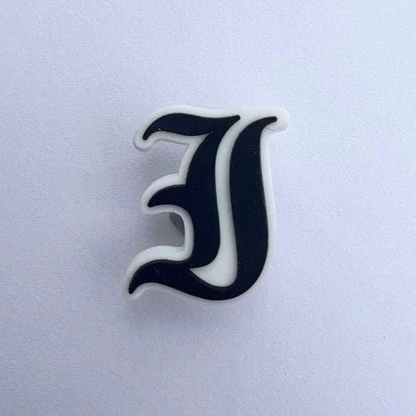Old English Letter Charms