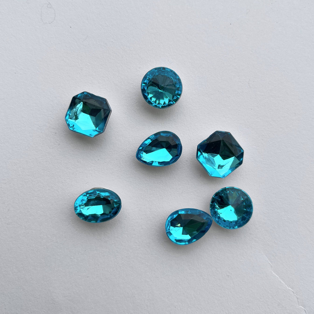 Sea Blue Gemstone Charm