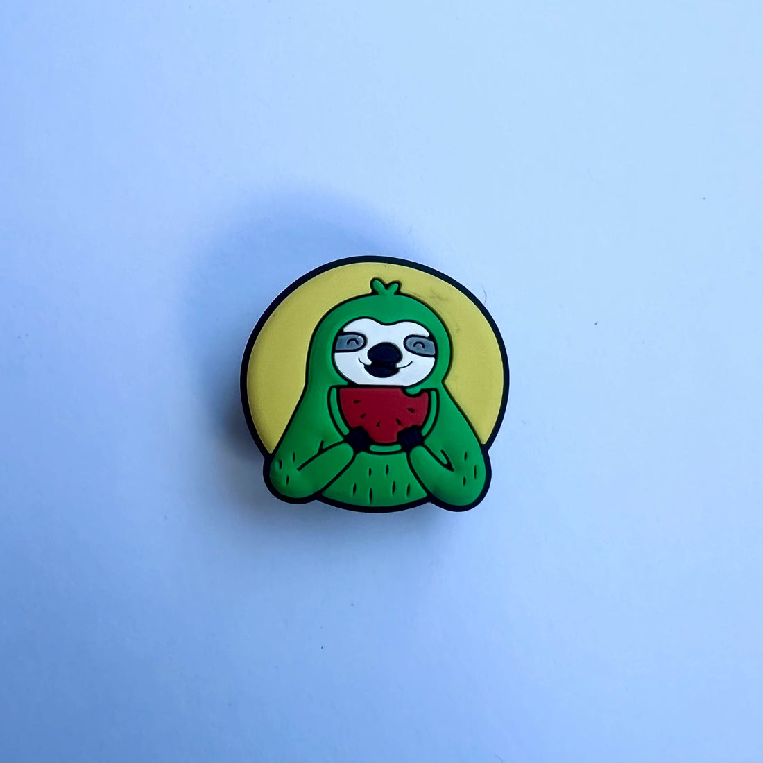 Sloth Holding Watermelon Charm