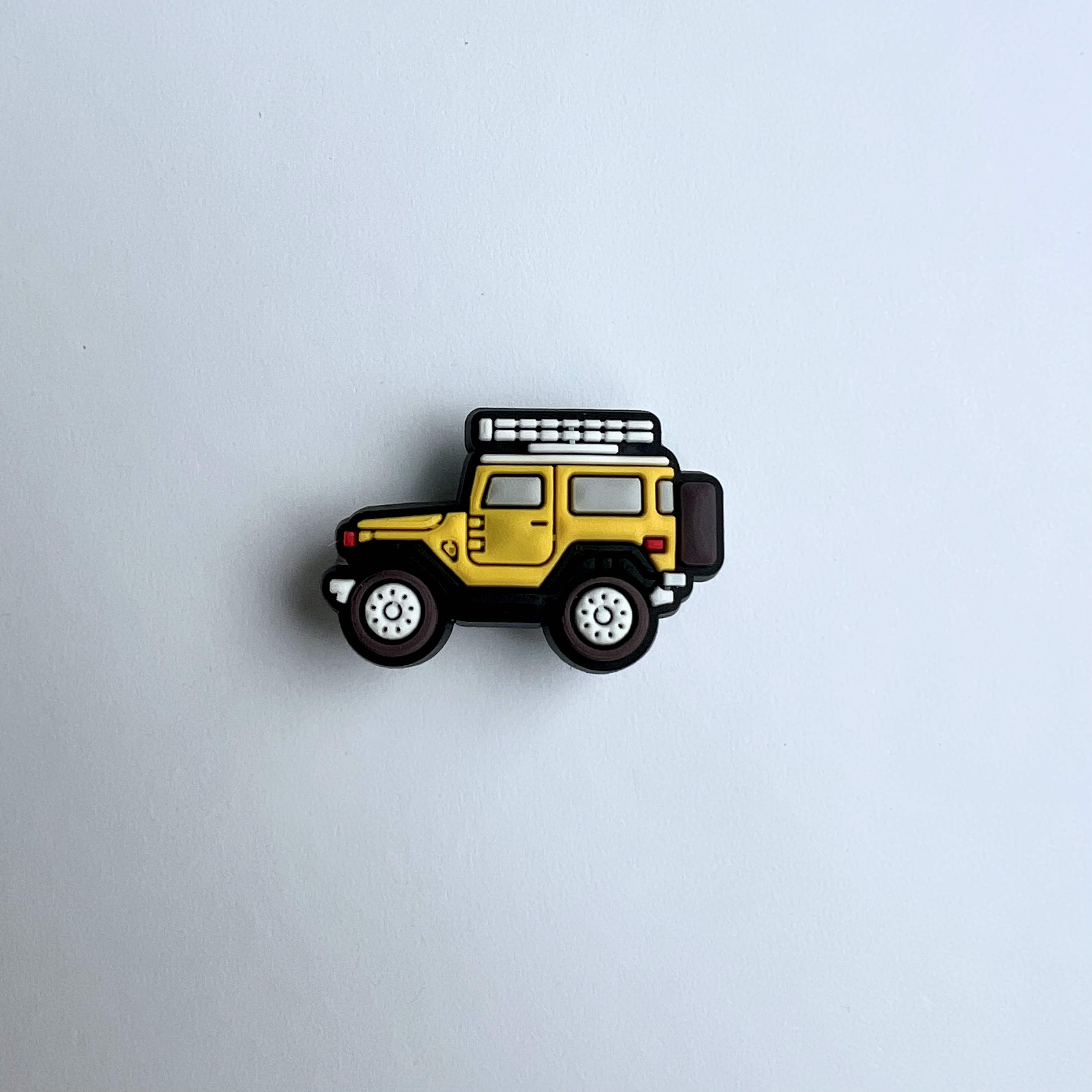 Yellow Jeep Charm