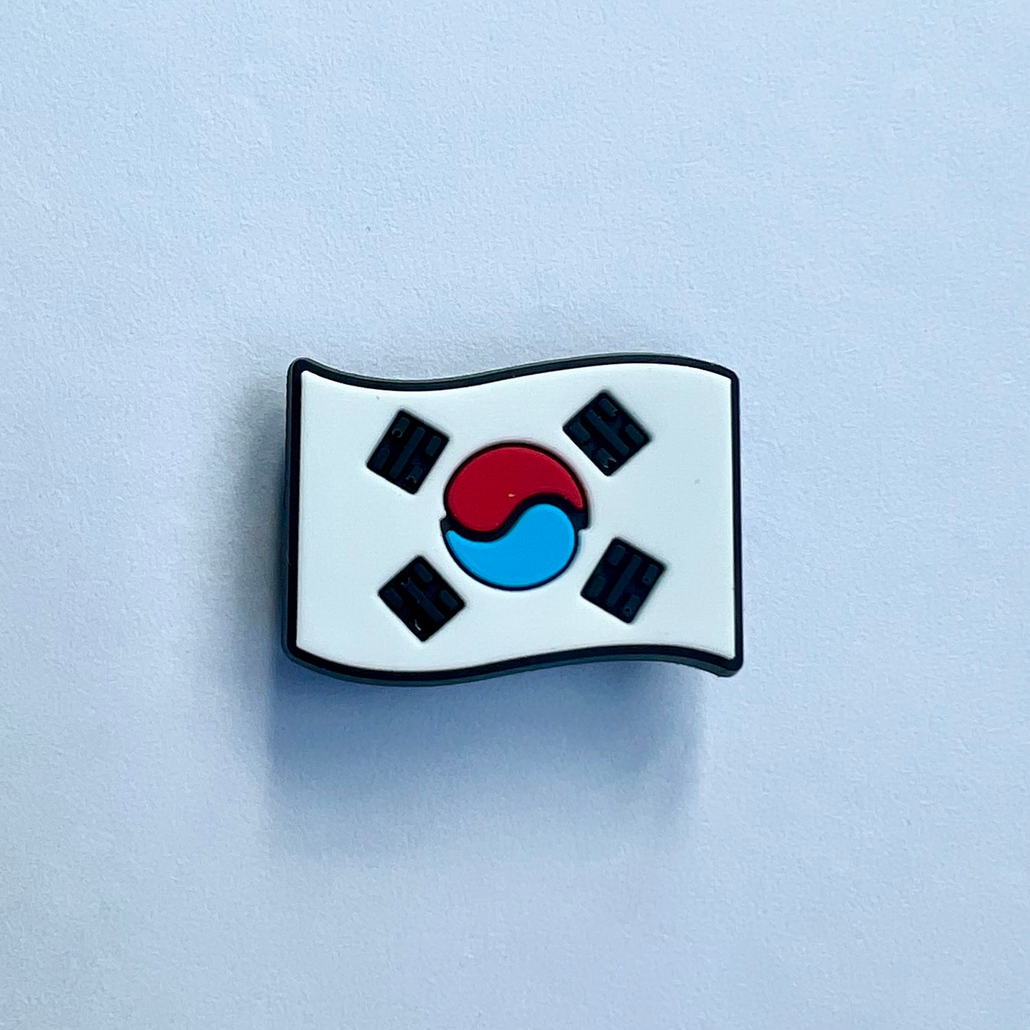 South Korea Wave Flag Charm