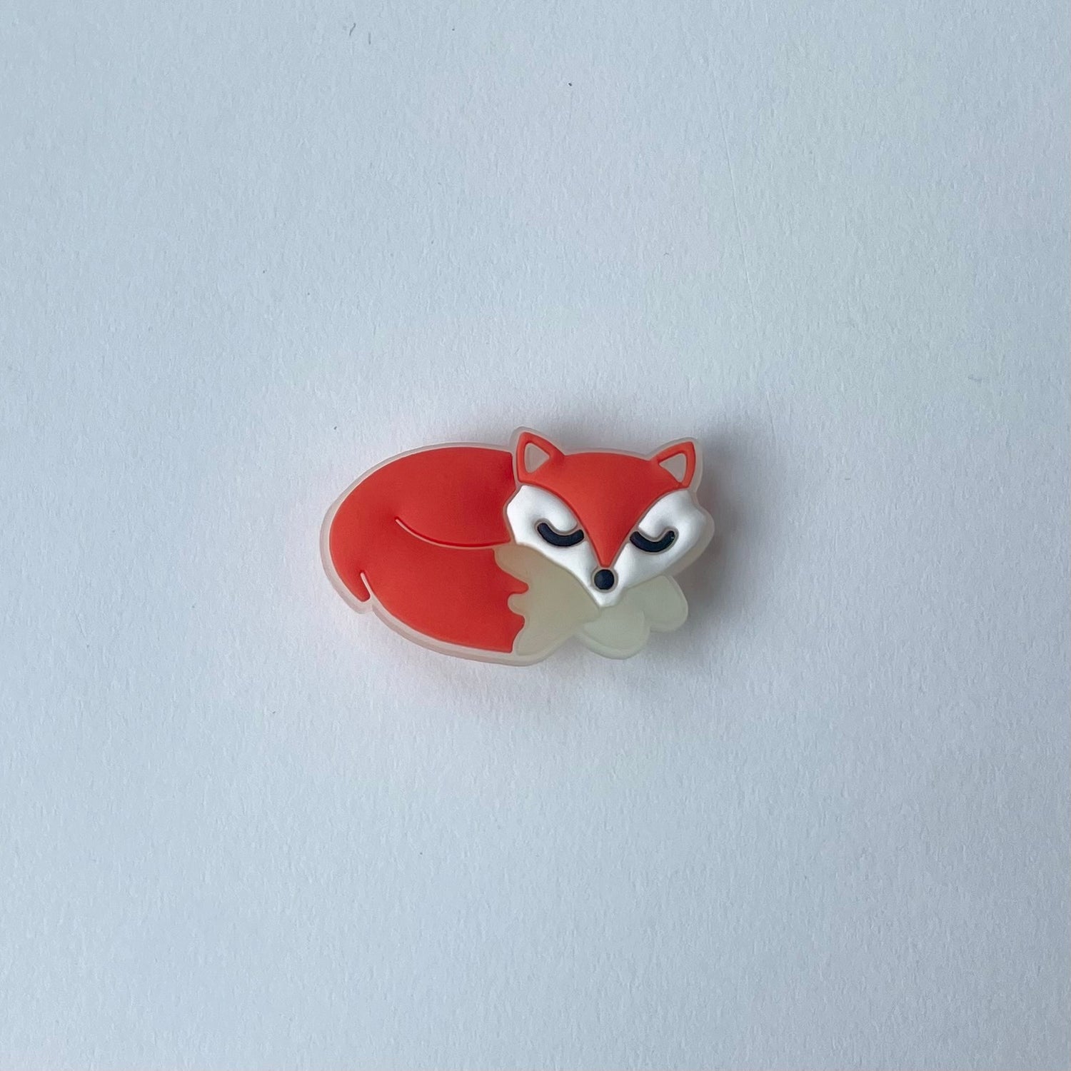 Glow in the Dark Fox Charm