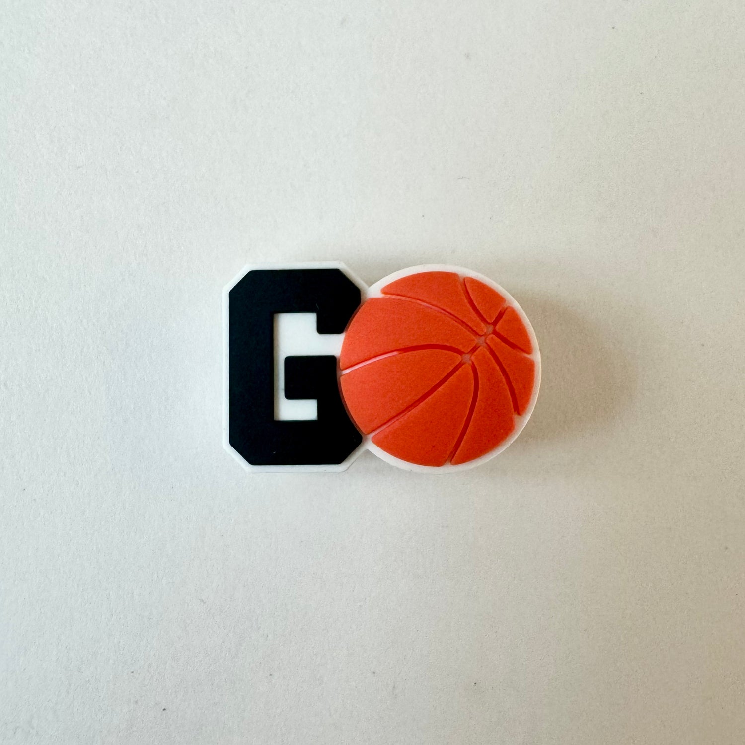 Go Basketball Charm