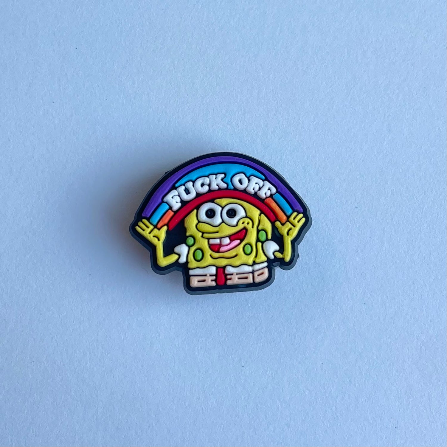 Fuck Off Spongebob Charm