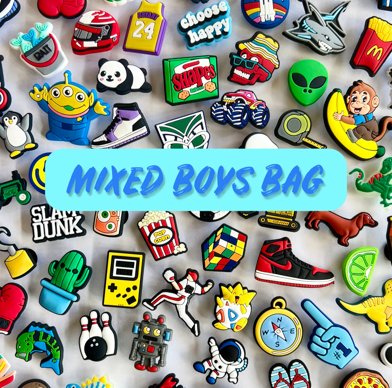 Boys Mixed Charm Bags