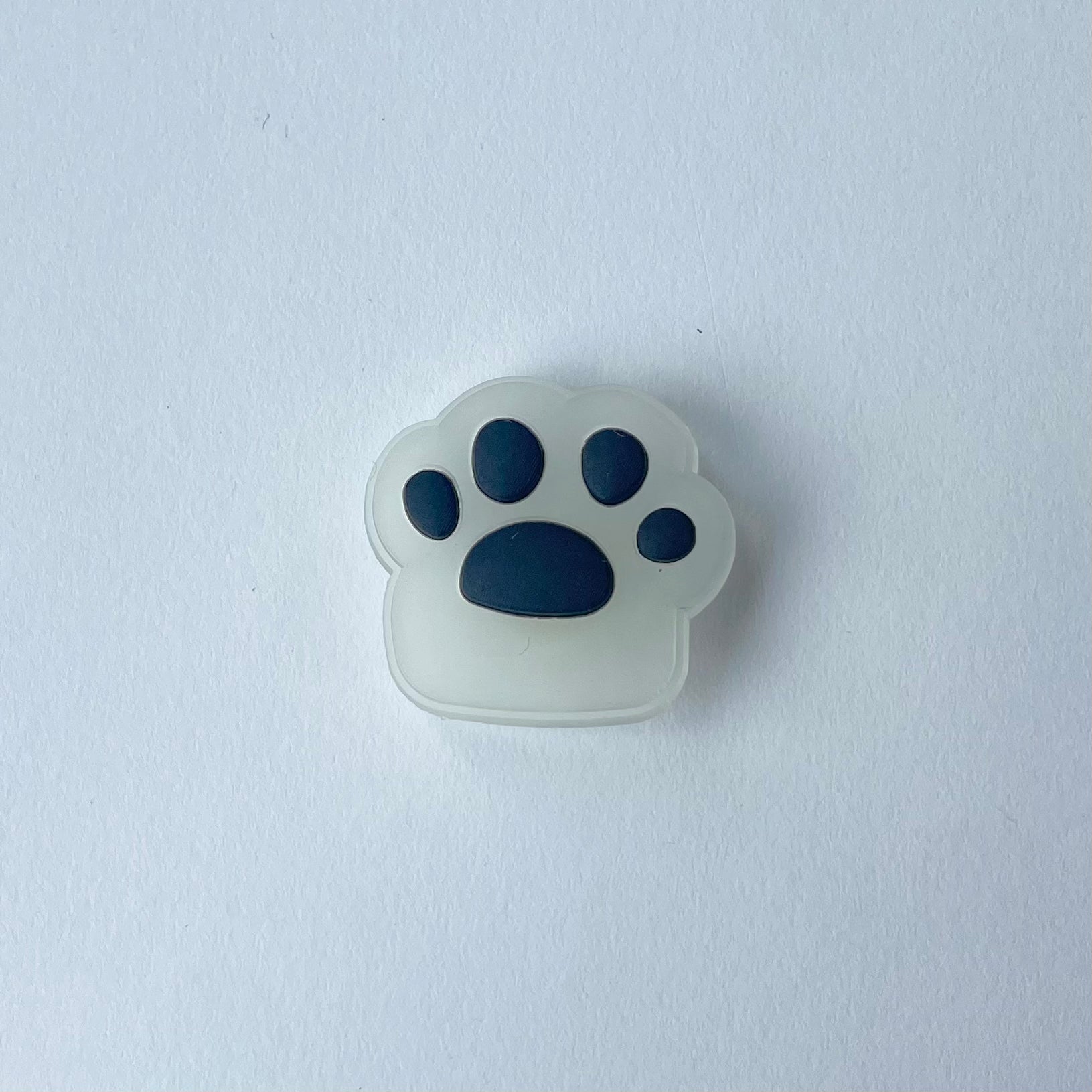 Glow In The Dark Kitten Paw Charm