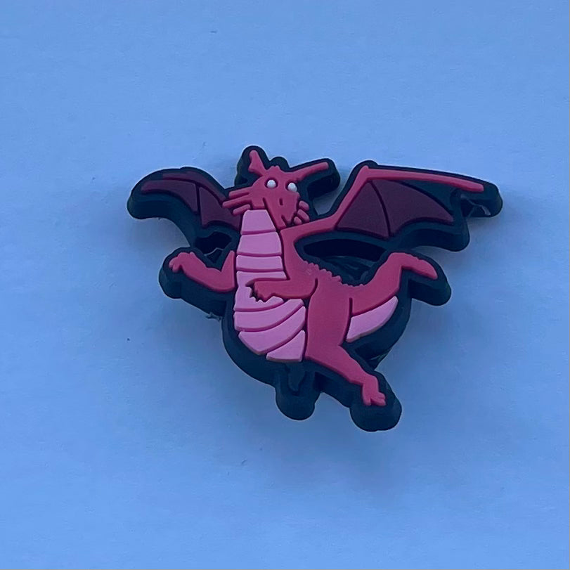 Pink Dragon Charm