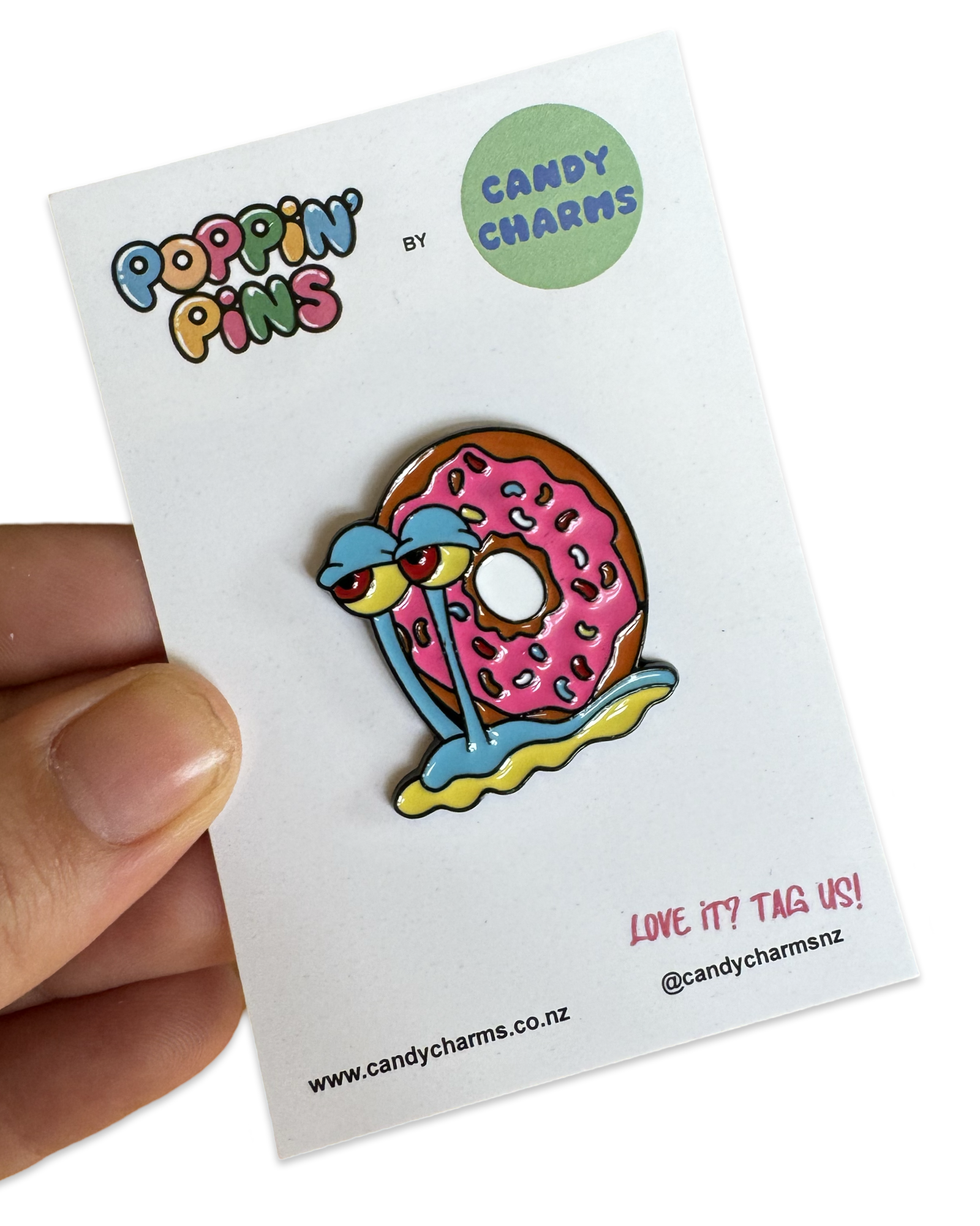 Gary The Snail Enamel Pin