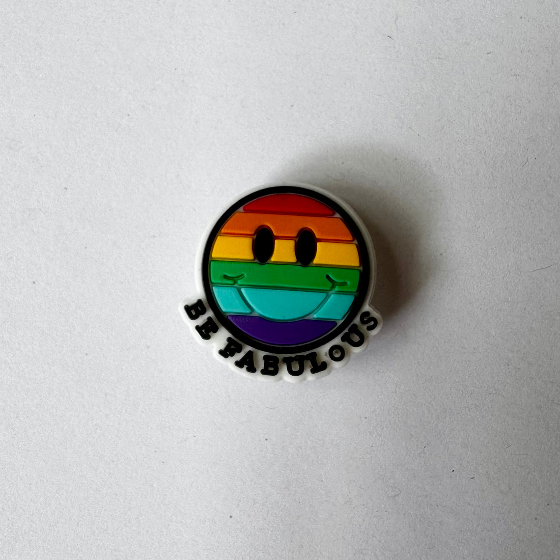 Be Fabulous Smiley Face Charm