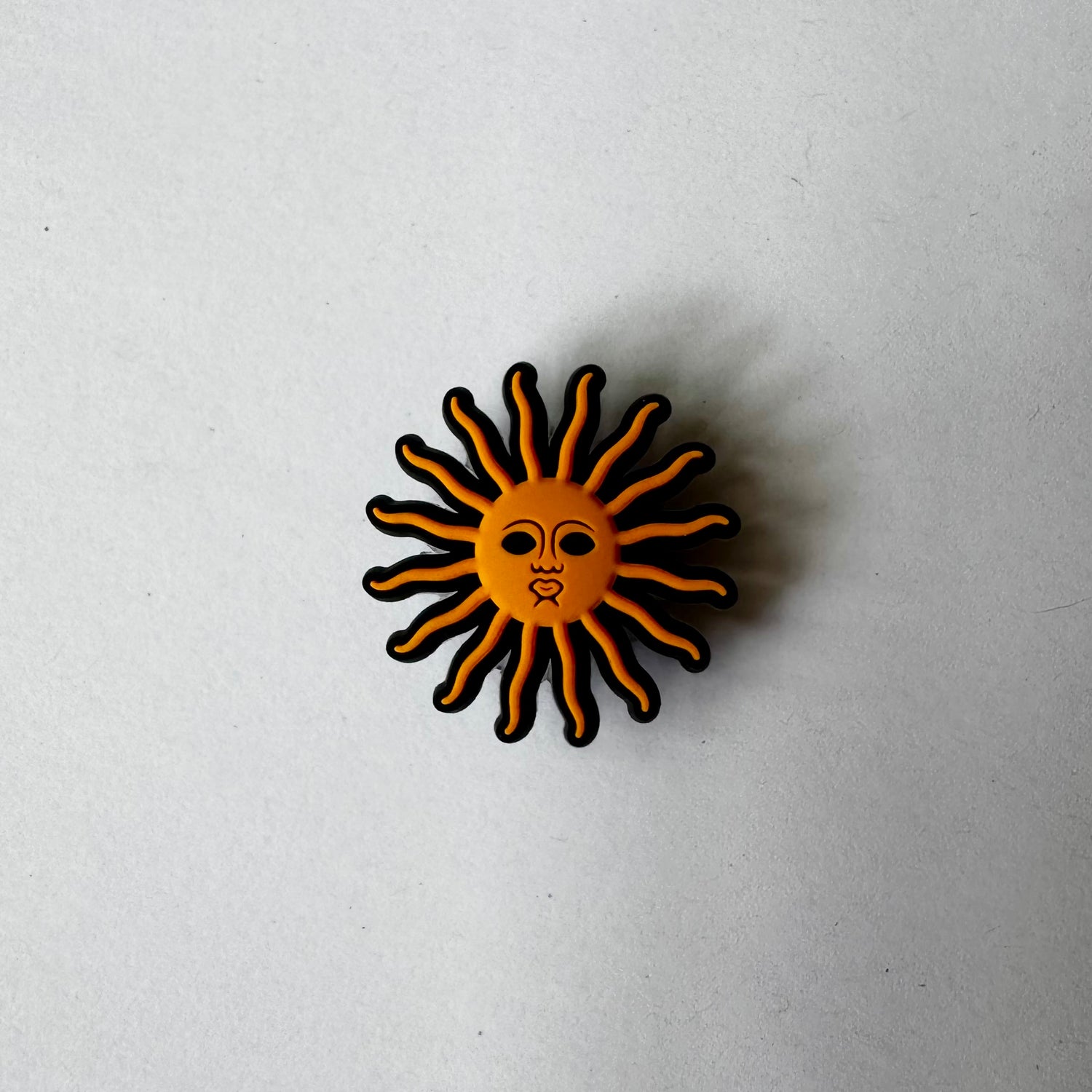 Orange Sun Charm