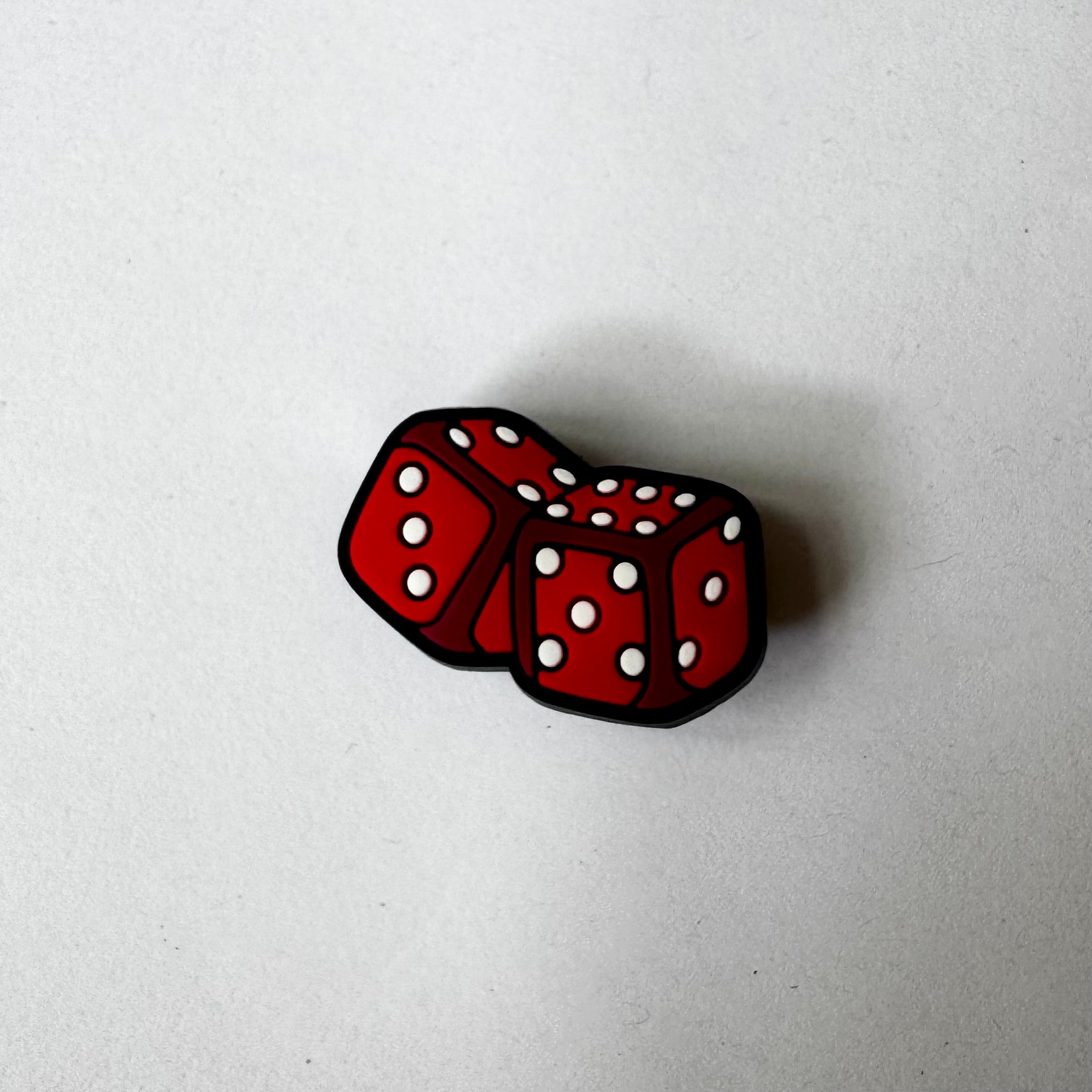 Red Roll The Dice Charm