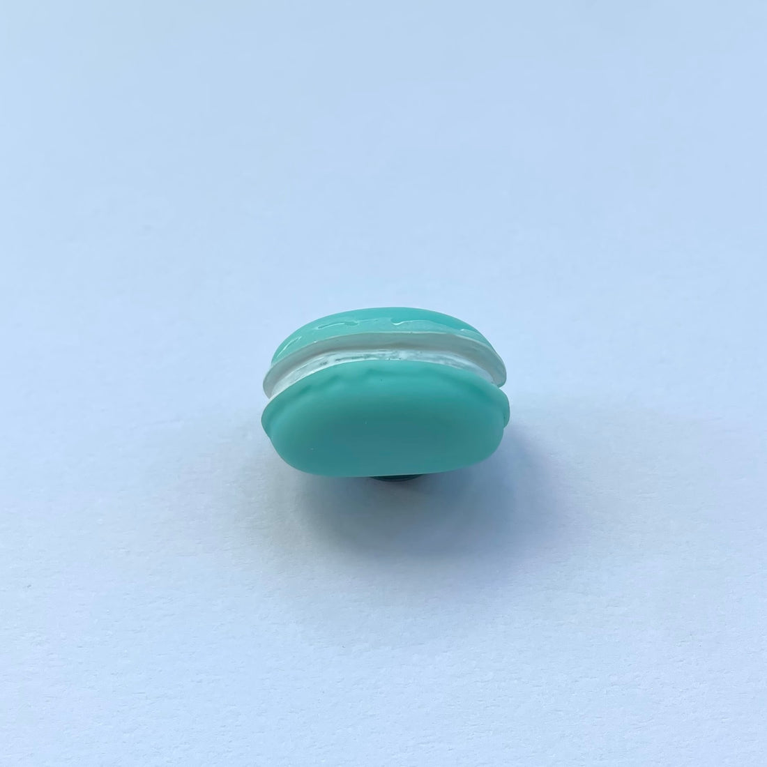 Teal Macaroon 3D Charm