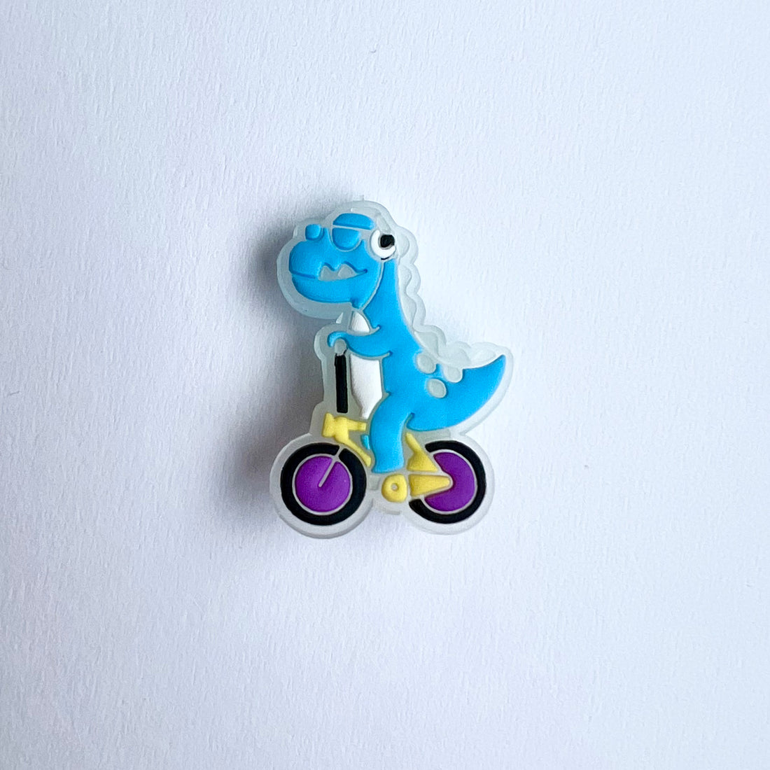 Glow in the Dark Dino-Cycle Charm