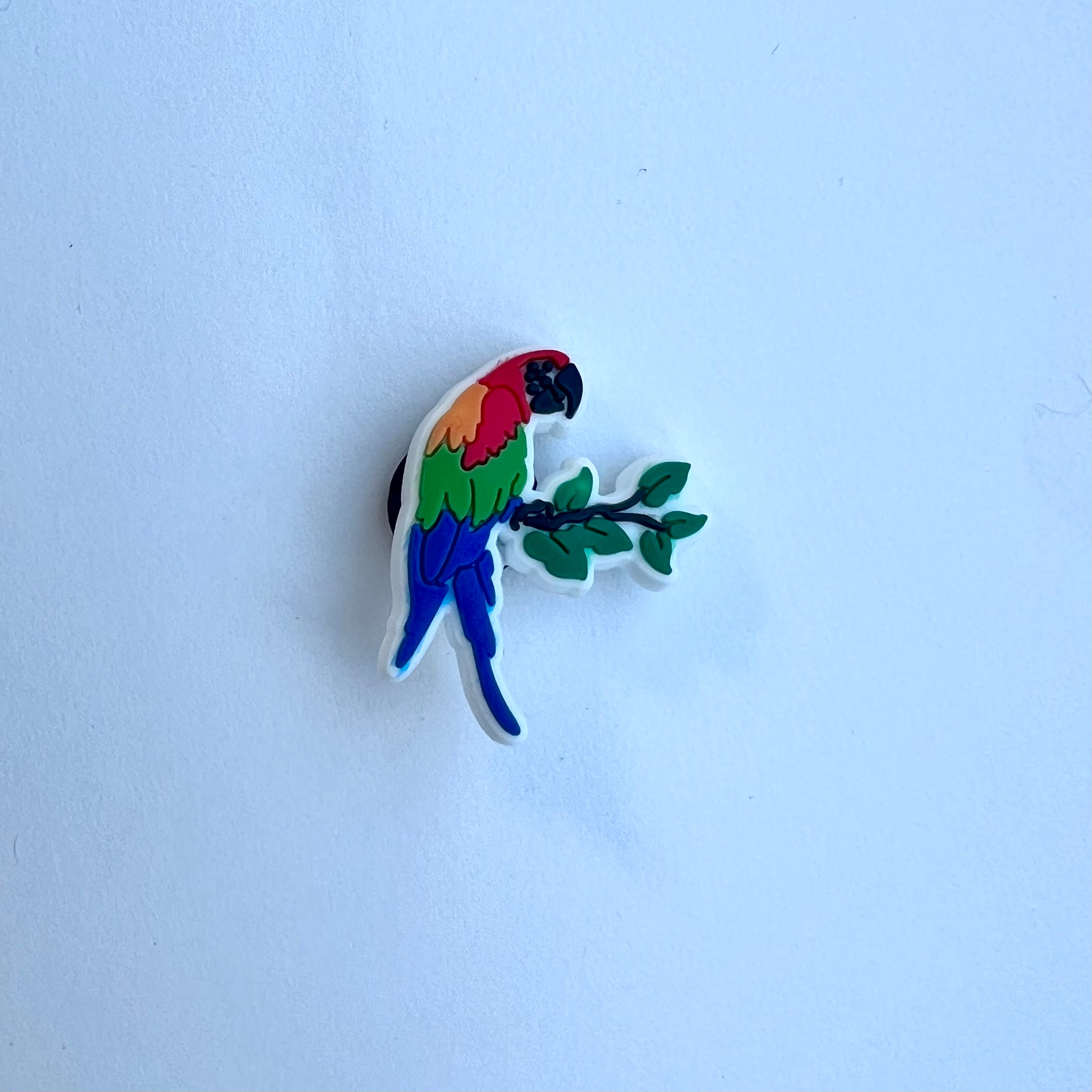 Rainbow Parrot Charm