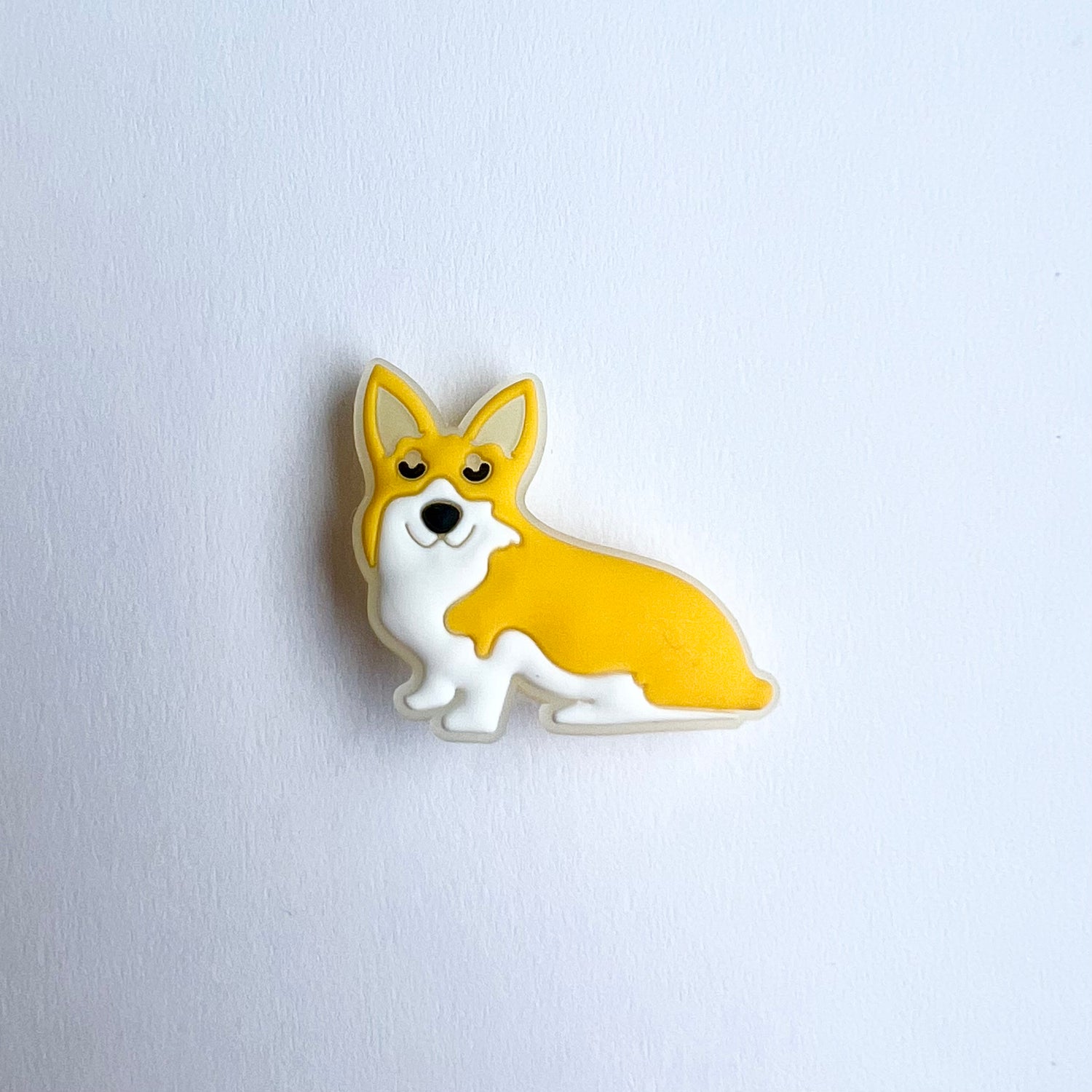 Glow in the Dark Corgi Charm