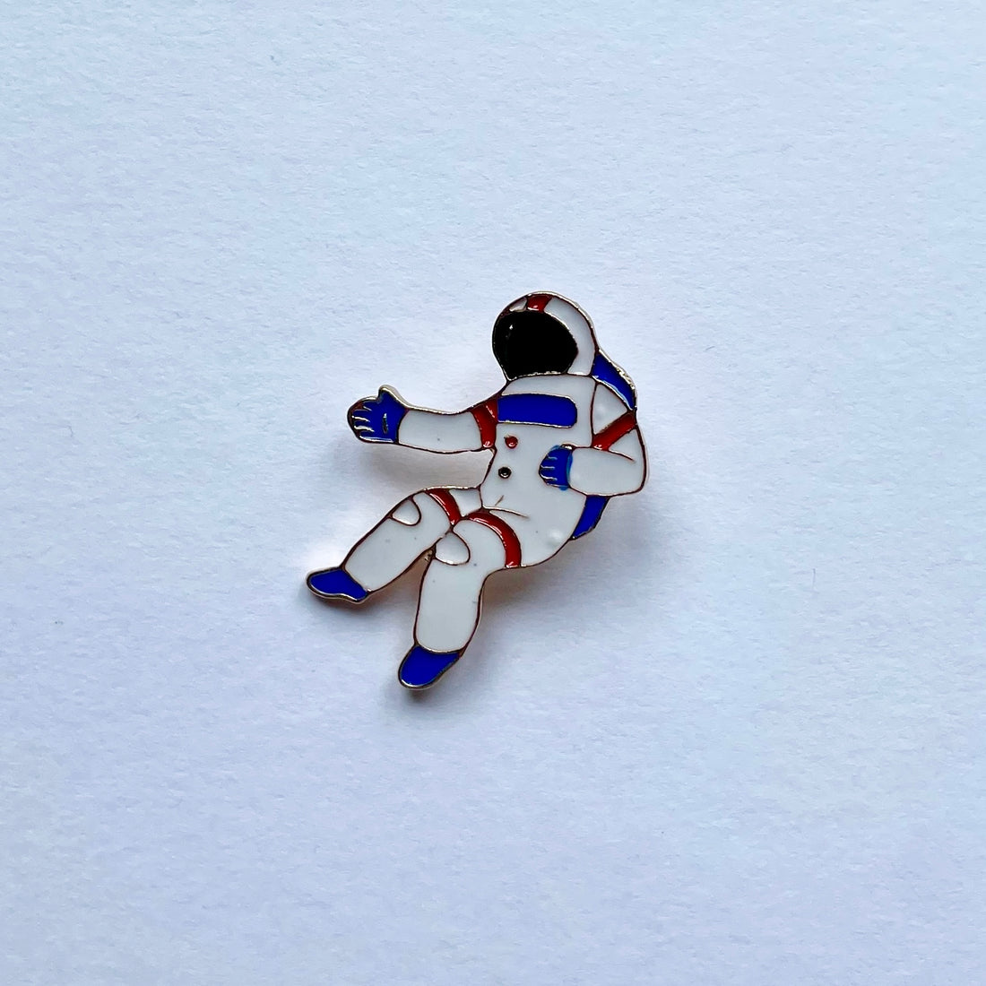 Spaceman Metal Charm