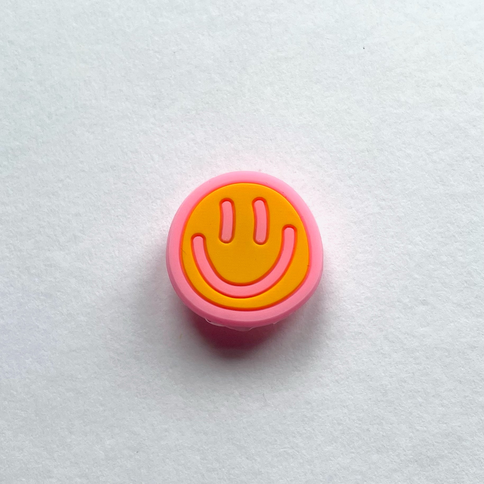 Yellow Smiley Face Charm