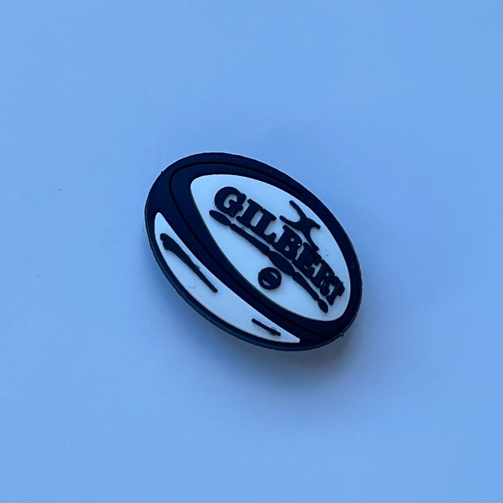 Gilbert Rugby Ball Charm