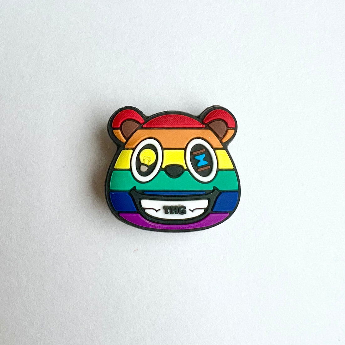 Rainbow Bear Charm