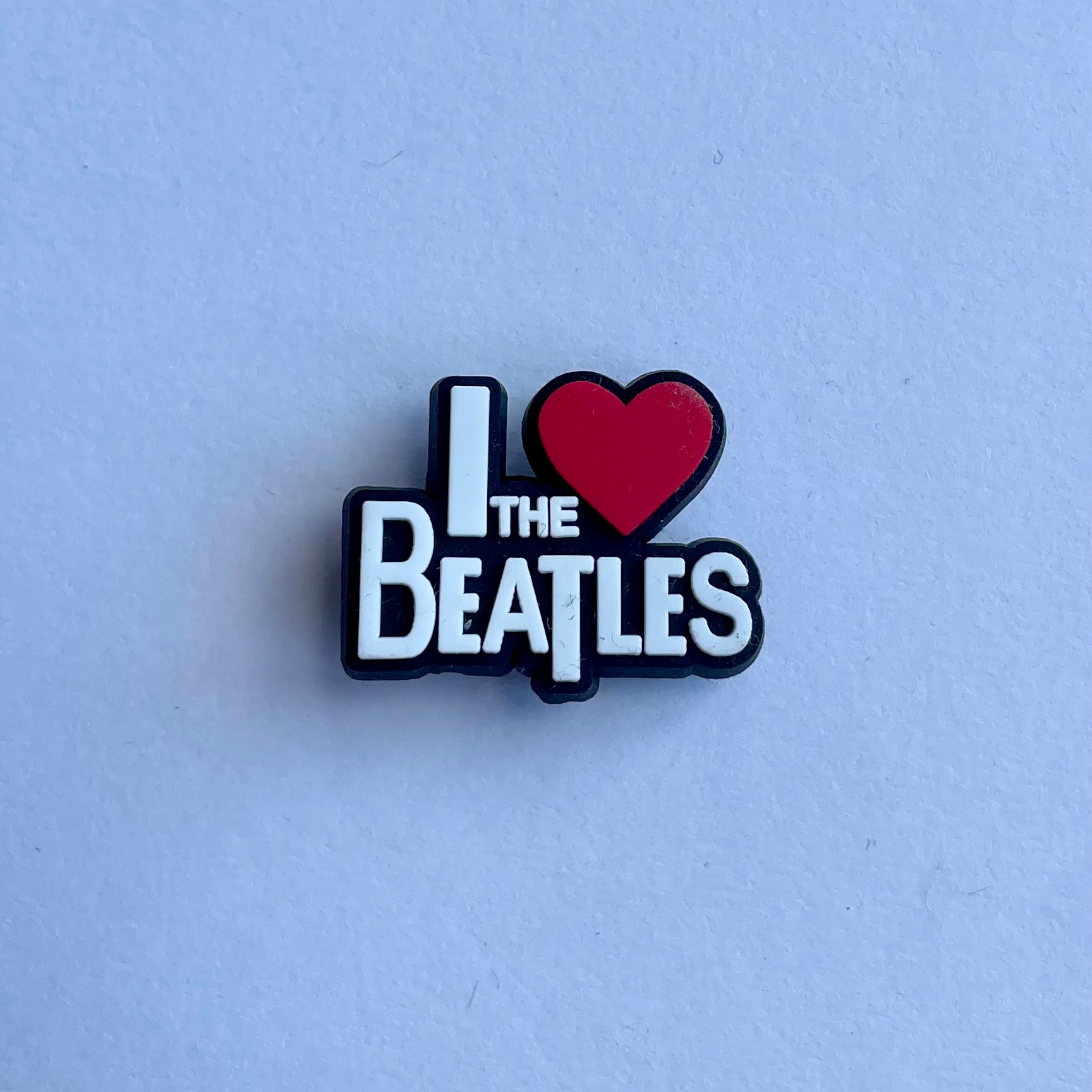 I Love The Beatles Charm