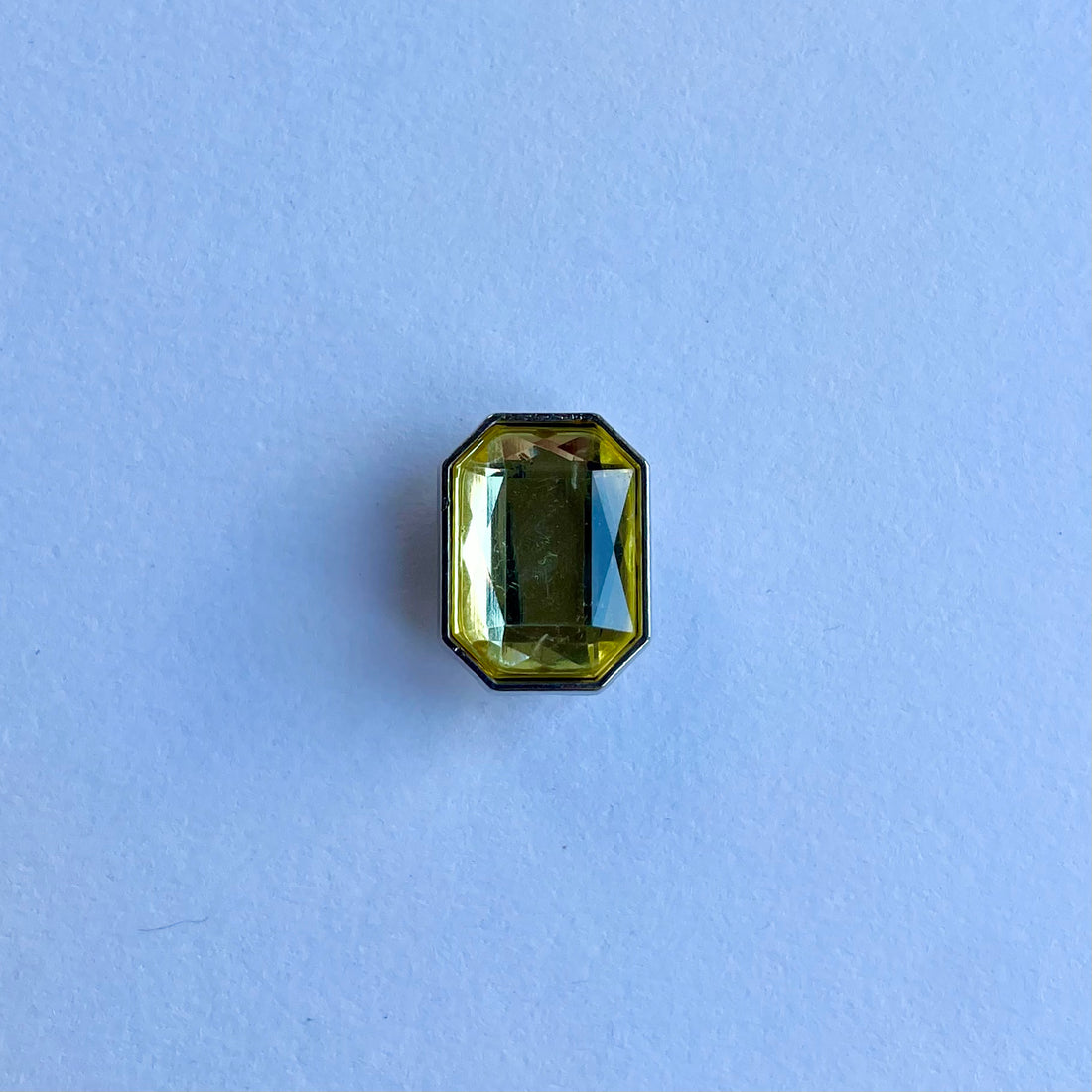 Chunky Yellow Gemstone Charm
