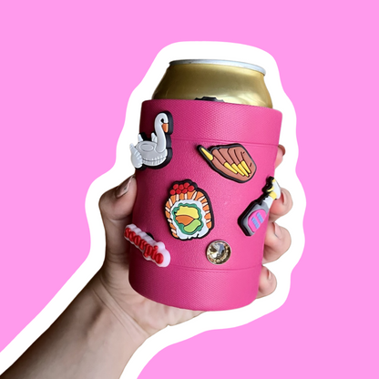 Charm Drink Holder - Magenta Pink
