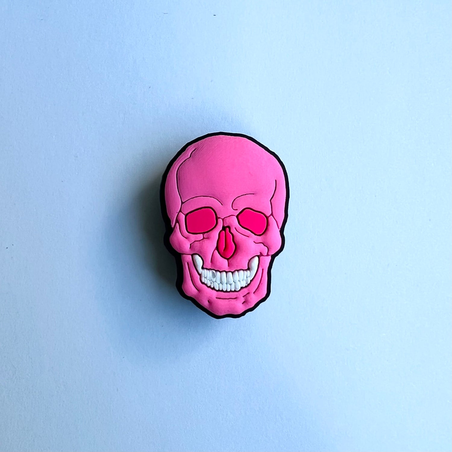 Pink Skull Charm