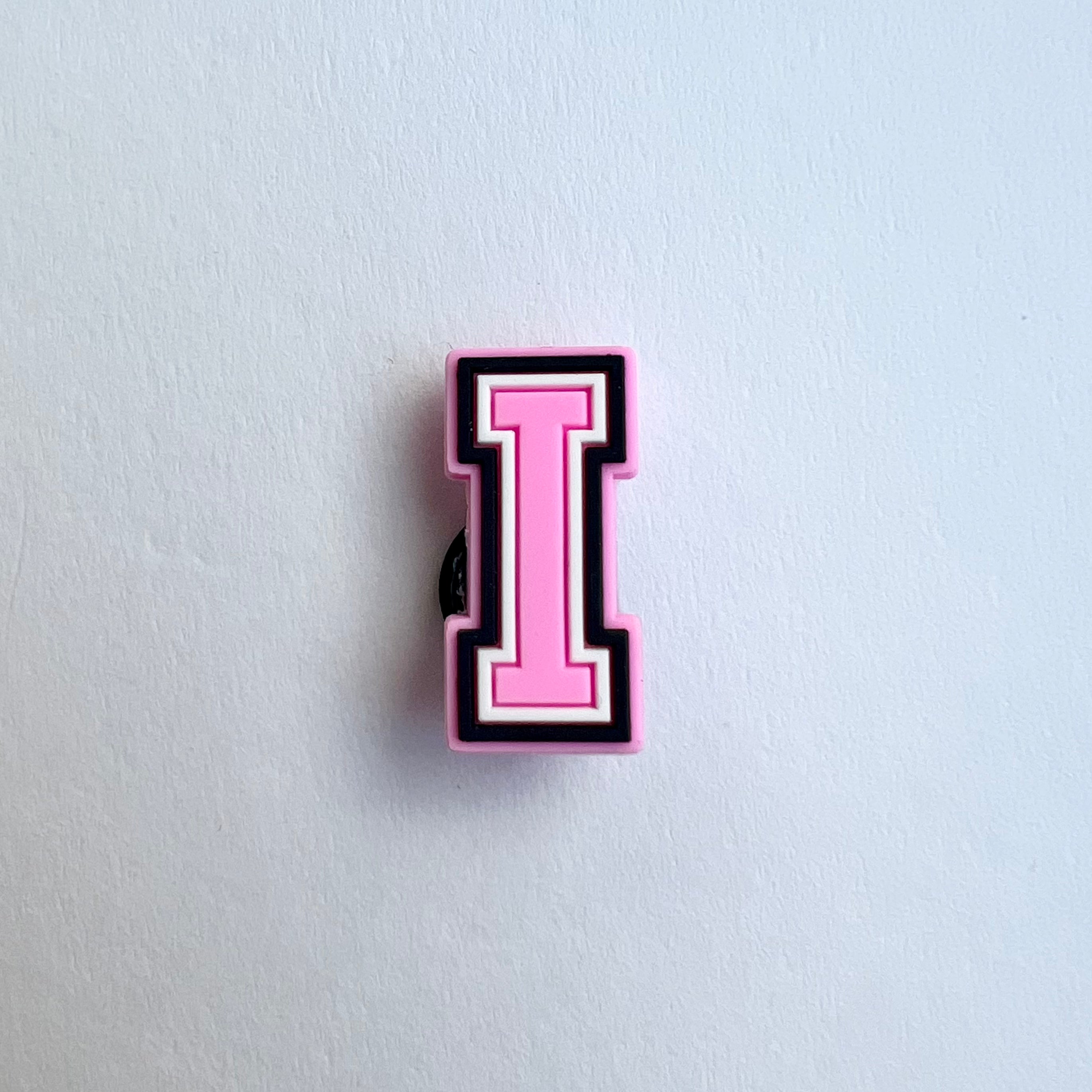 Pink Letter Charms