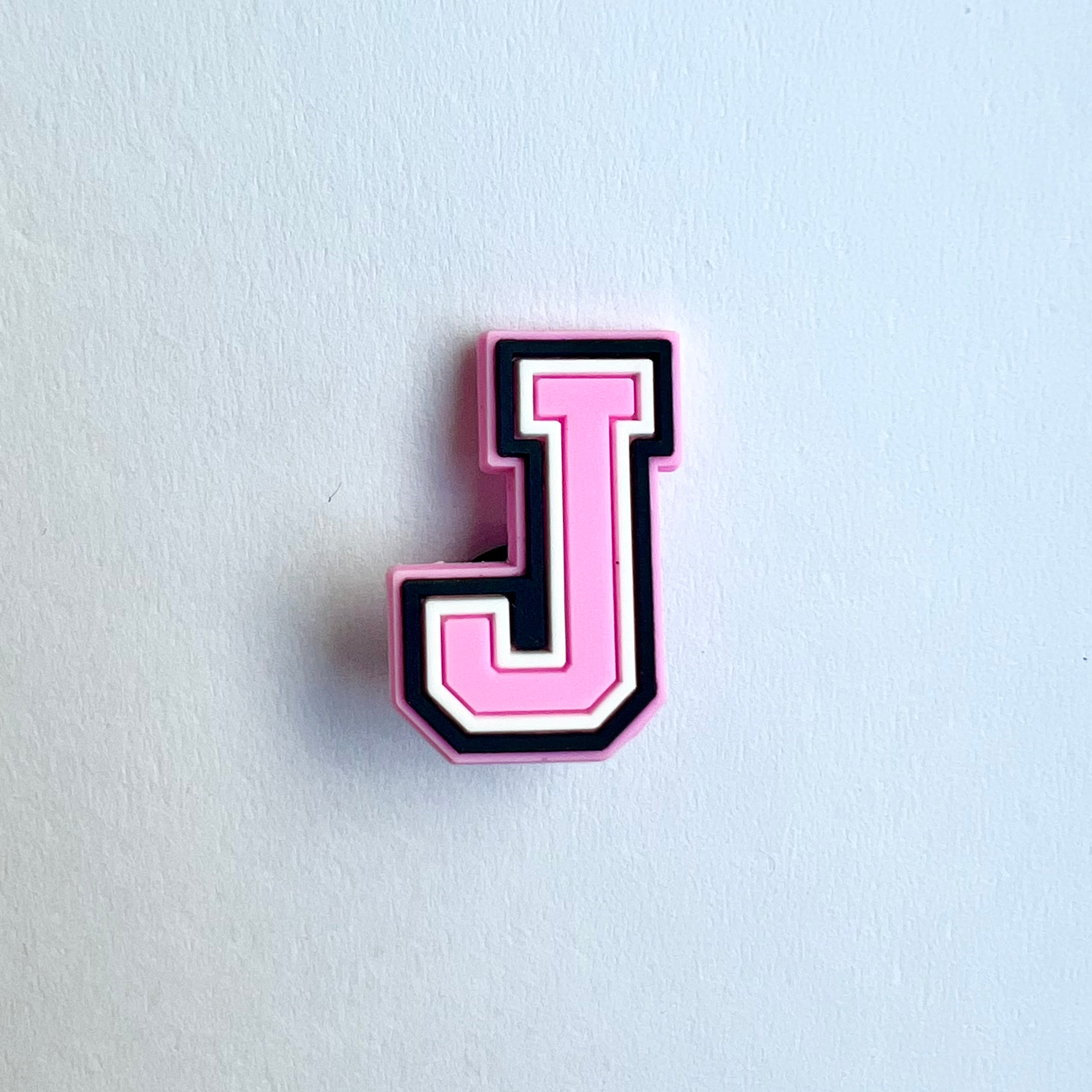Pink Letter Charms
