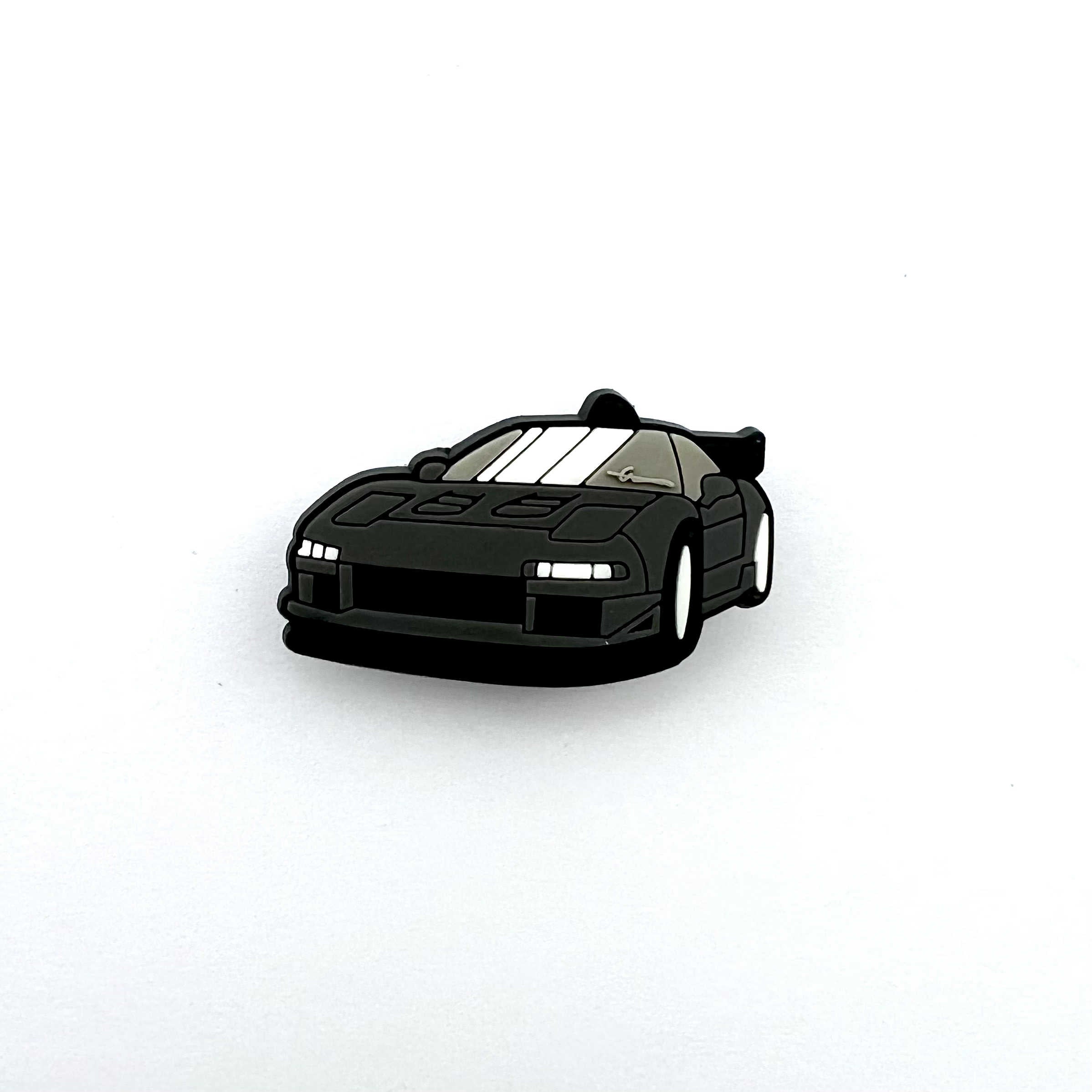 Black Sports Car Charm